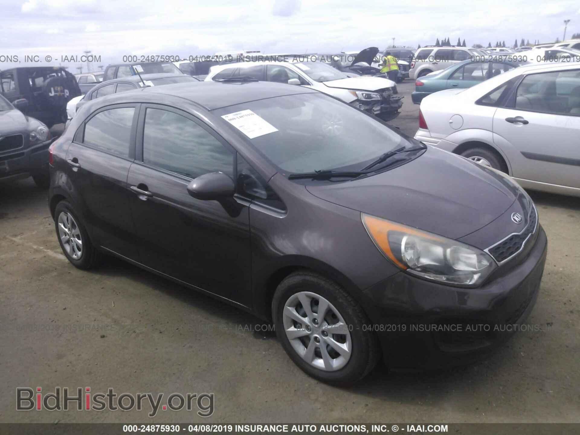 Photo KNADN5A34D6200212 - KIA RIO 2013