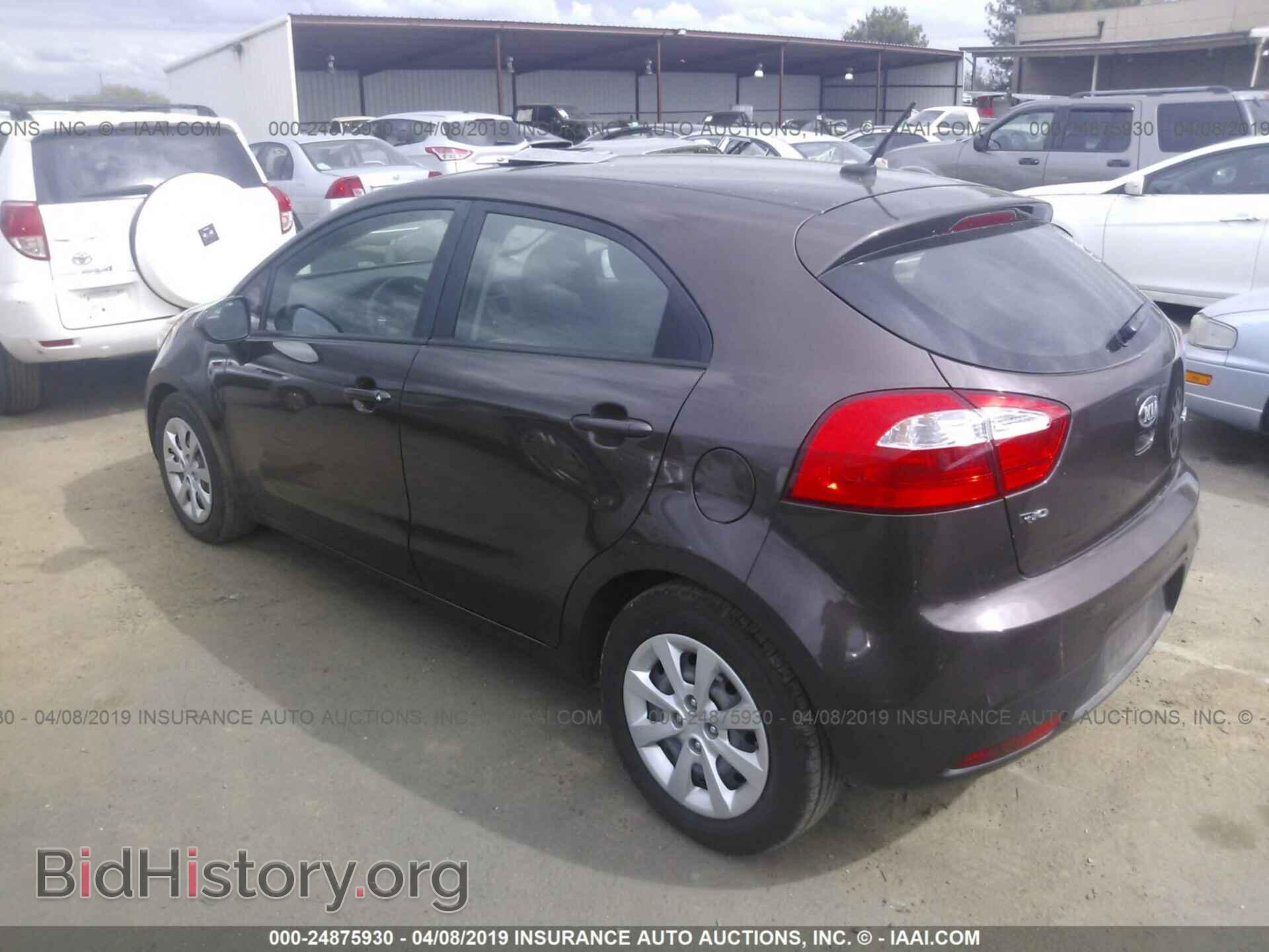 2013 KIA RIO - VIN: KNADN5A34D6200212 - Фото 3