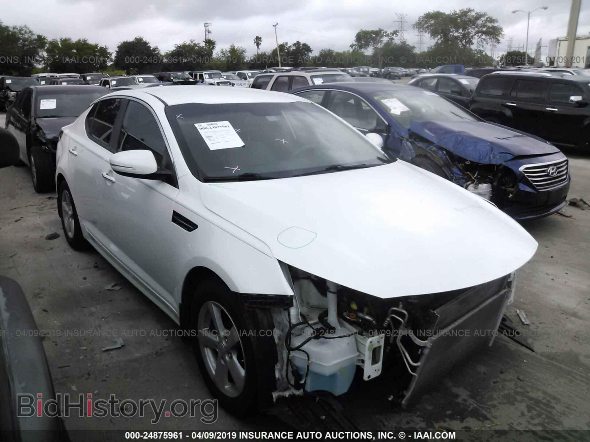 Photo KNAGM4A75E5470098 - KIA OPTIMA 2014