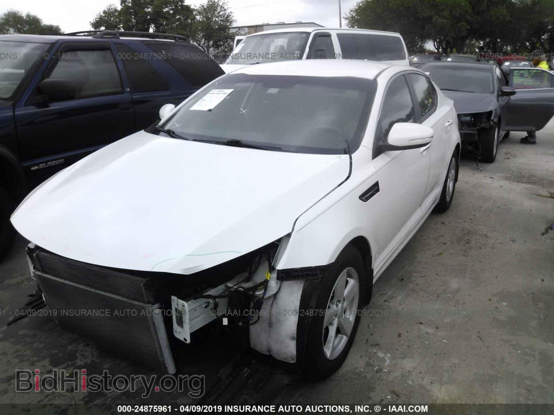 2014 KIA OPTIMA - VIN: KNAGM4A75E5470098 - Photo 2