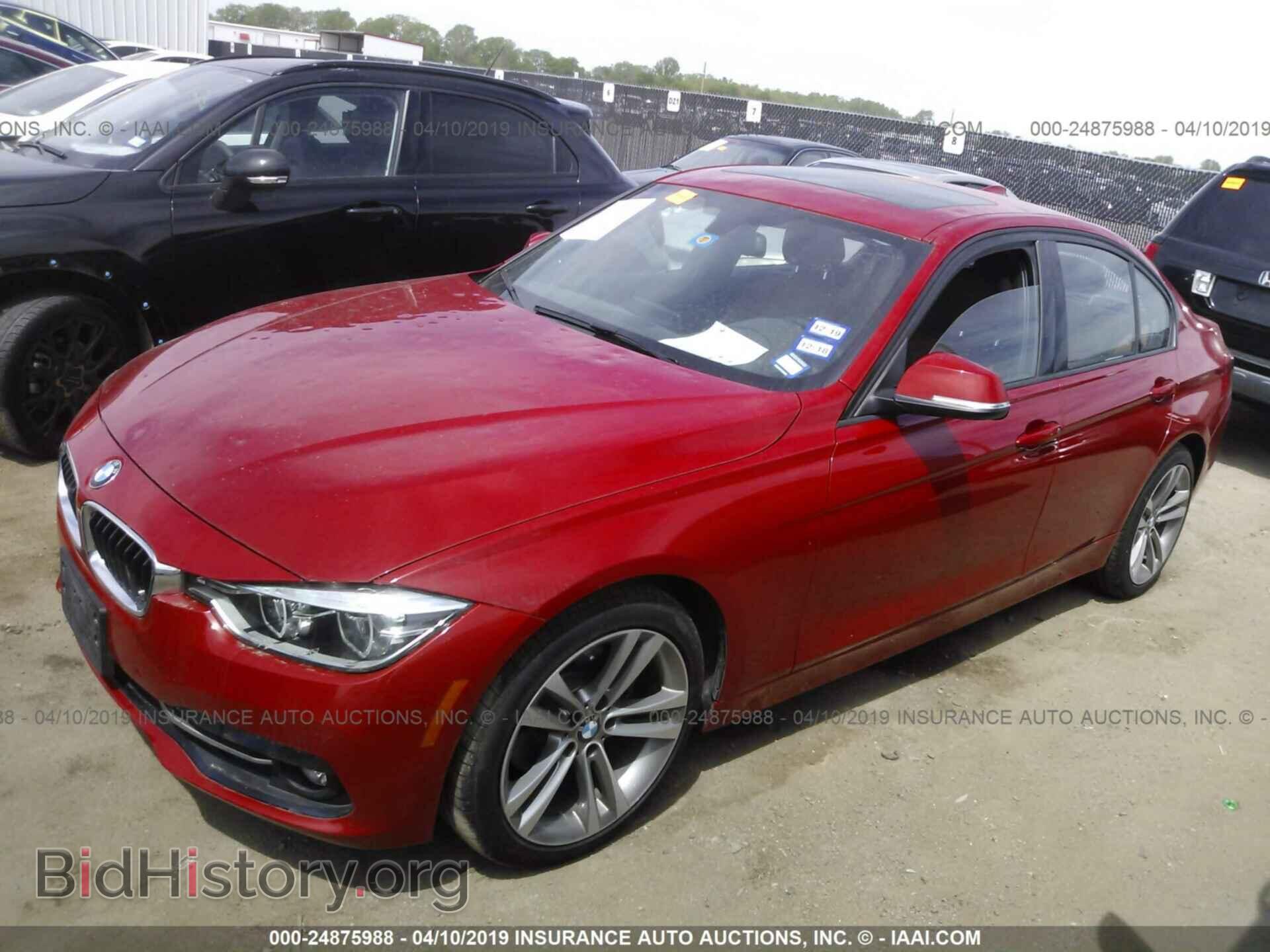 2016 BMW 328 - VIN: WBA8E9G50GNT45615 - Фото 2