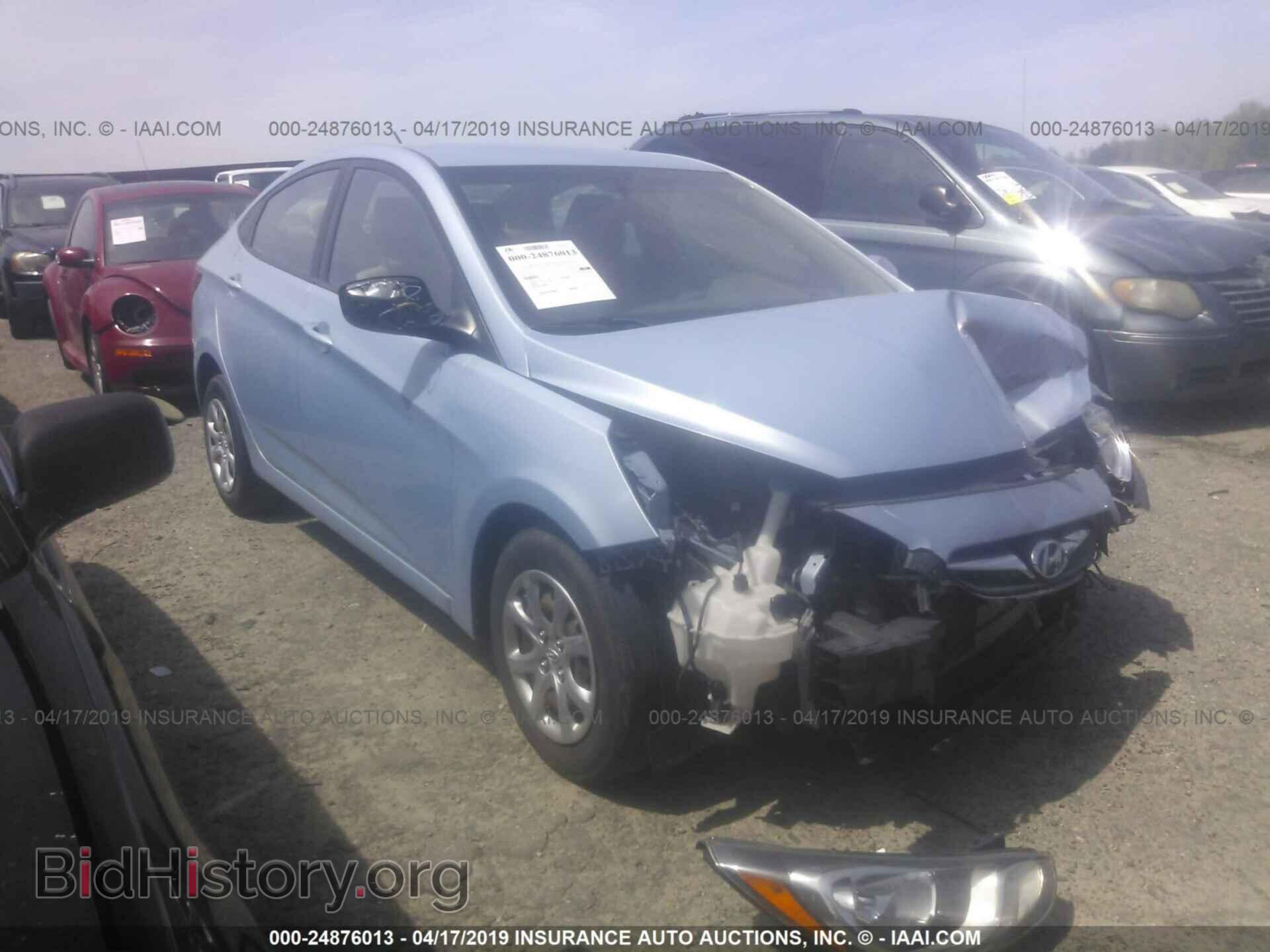 Фотография KMHCT4AE7DU446419 - HYUNDAI ACCENT 2013