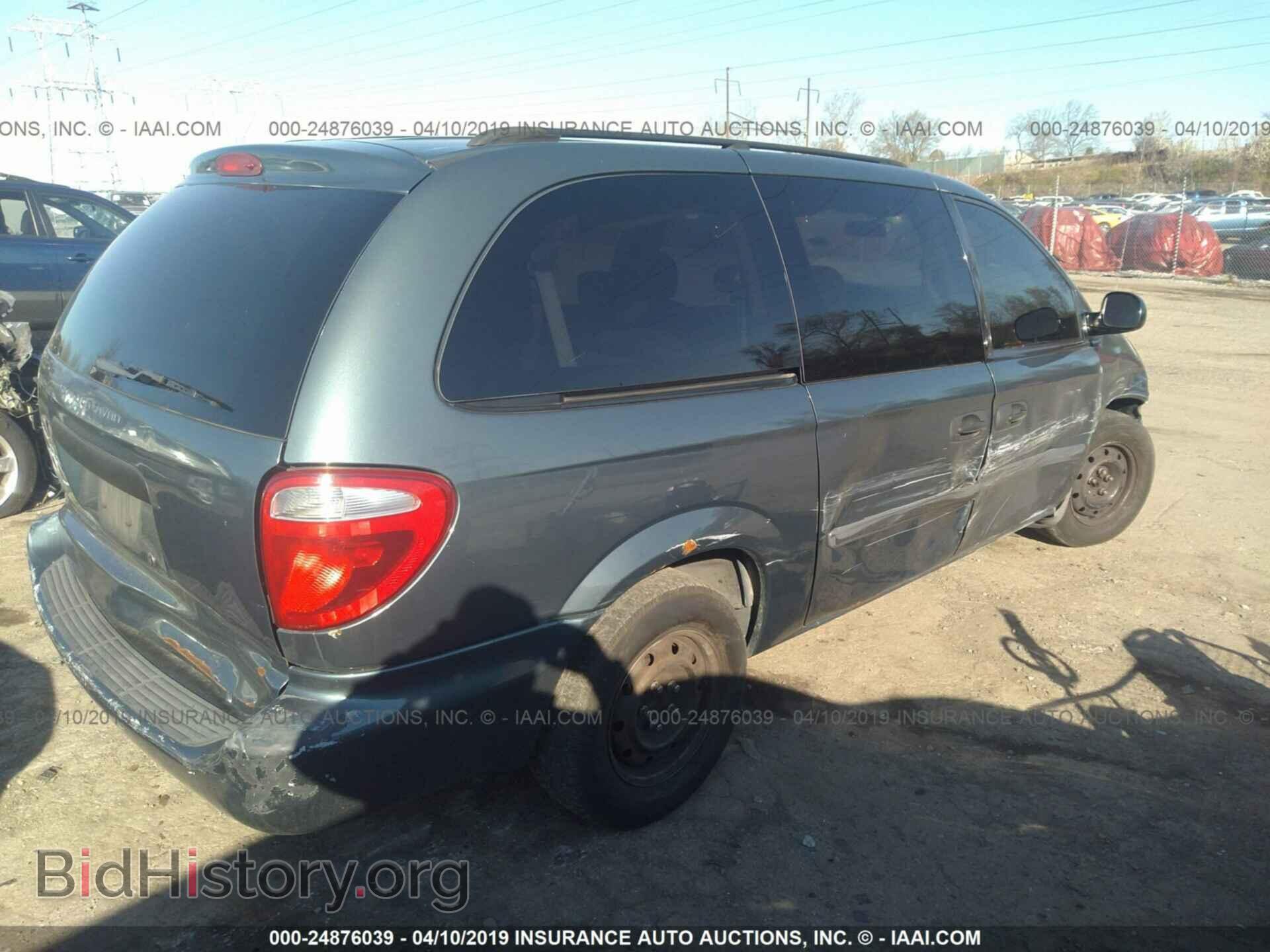 2007 DODGE GRAND CARAVAN - VIN: 1D4GP24R97B193989 - Фото 4