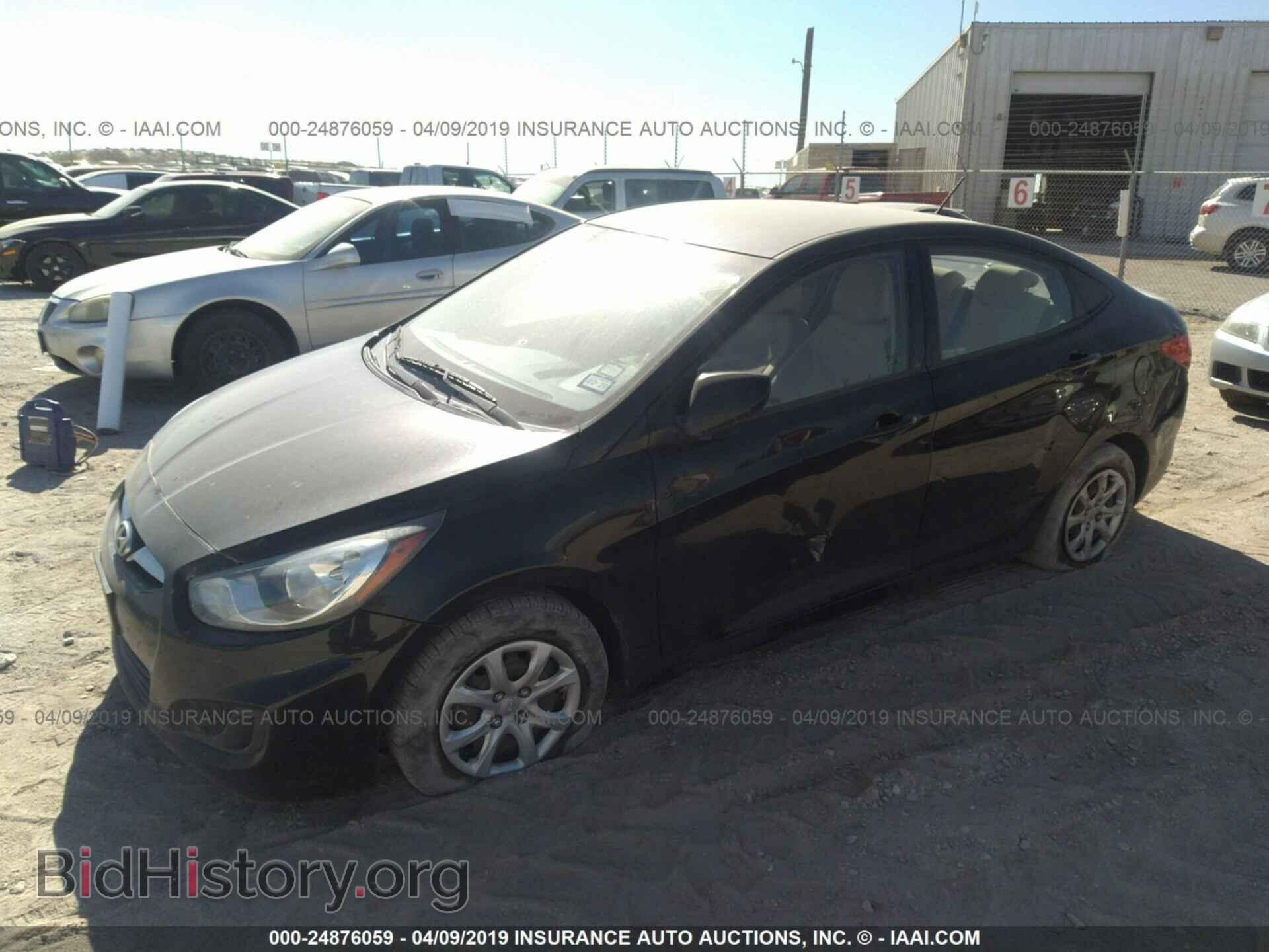 2012 HYUNDAI ACCENT - VIN: KMHCT4AE3CU184753 - Фото 2