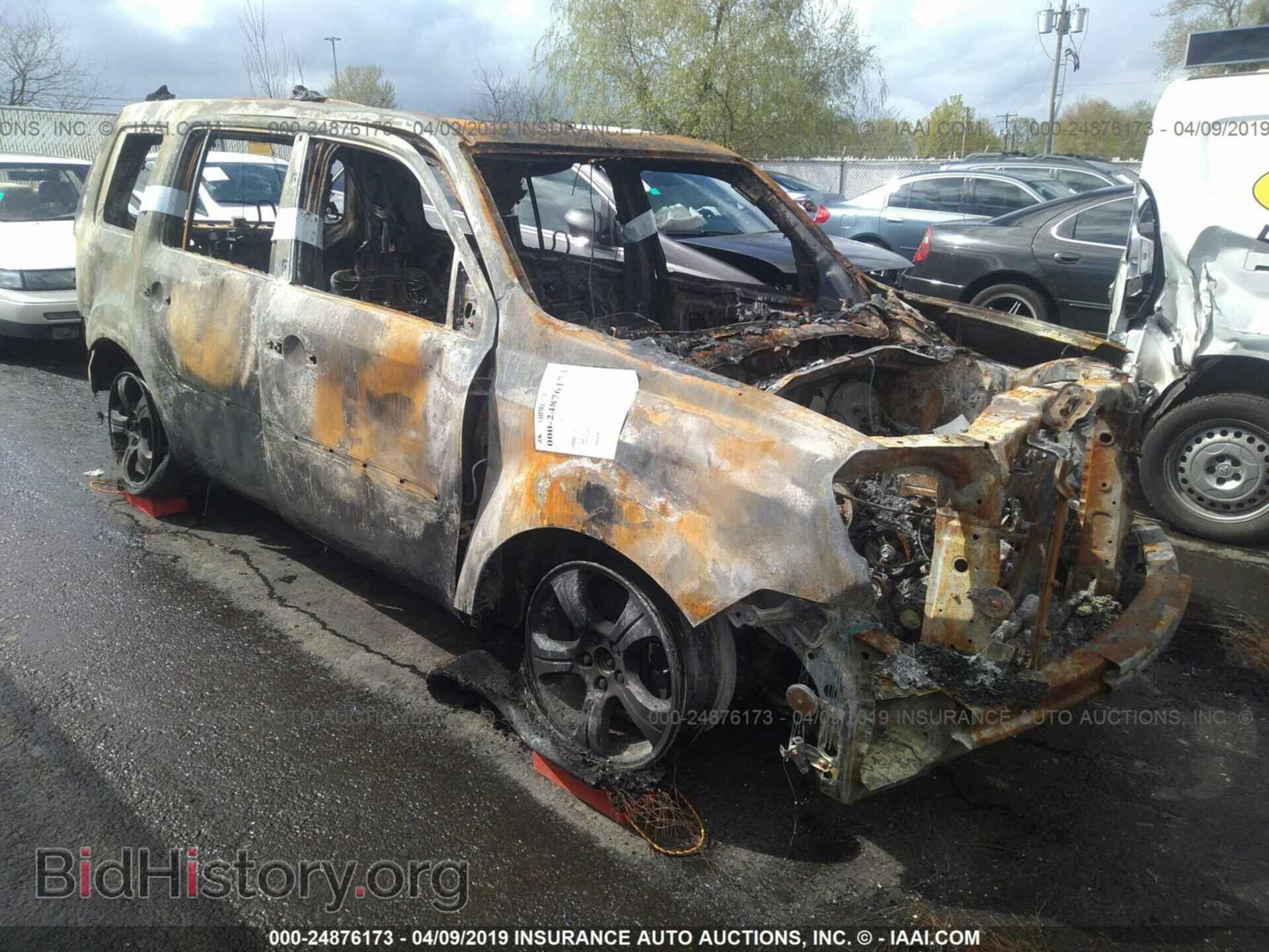 Фотография 5FNYF4H57EB008064 - HONDA PILOT 2014