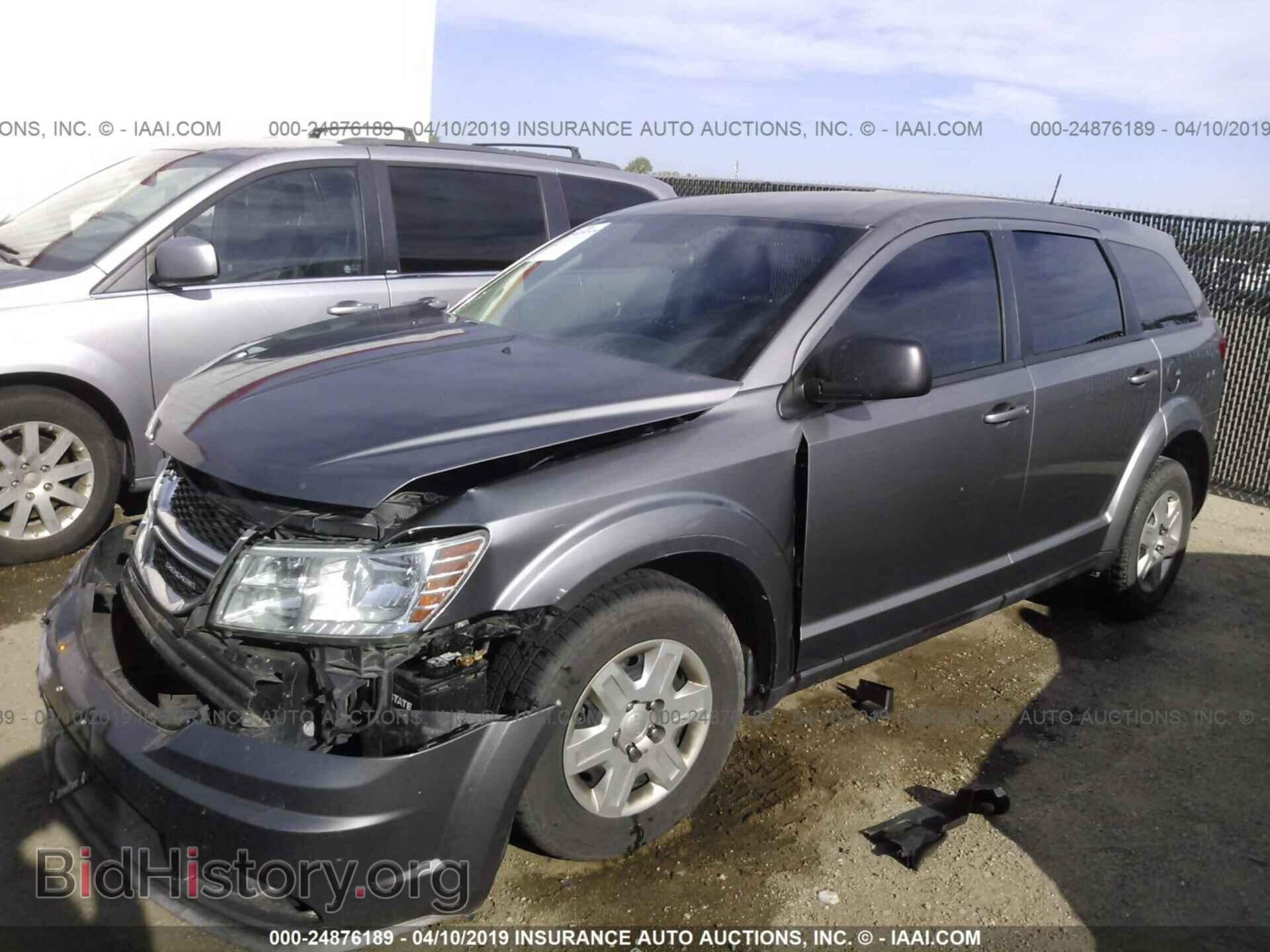 2012 DODGE JOURNEY - VIN: 3C4PDCAB9CT238831 - Фото 2