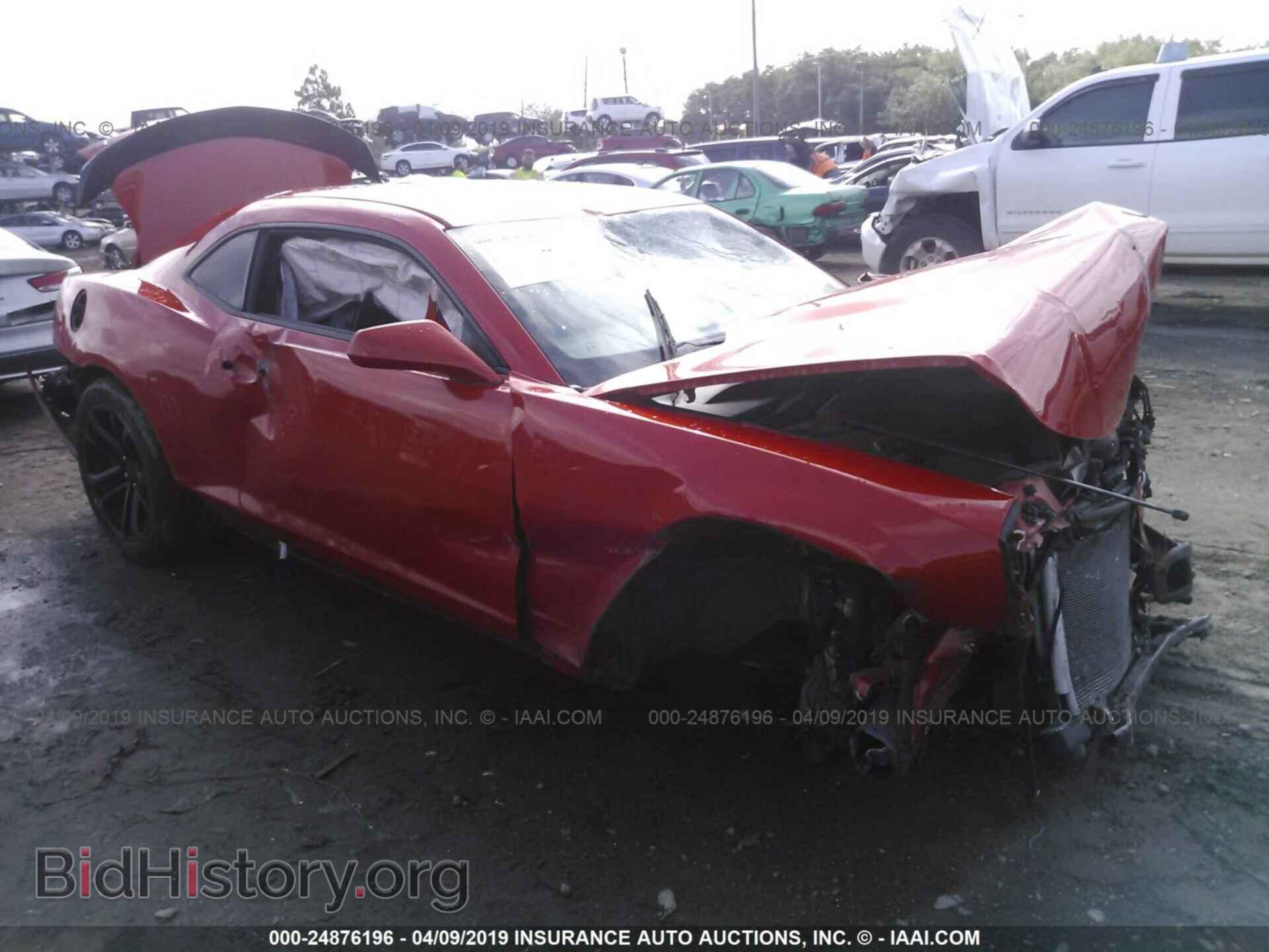 Фотография 2G1FT1EW7D9165455 - CHEVROLET CAMARO 2013