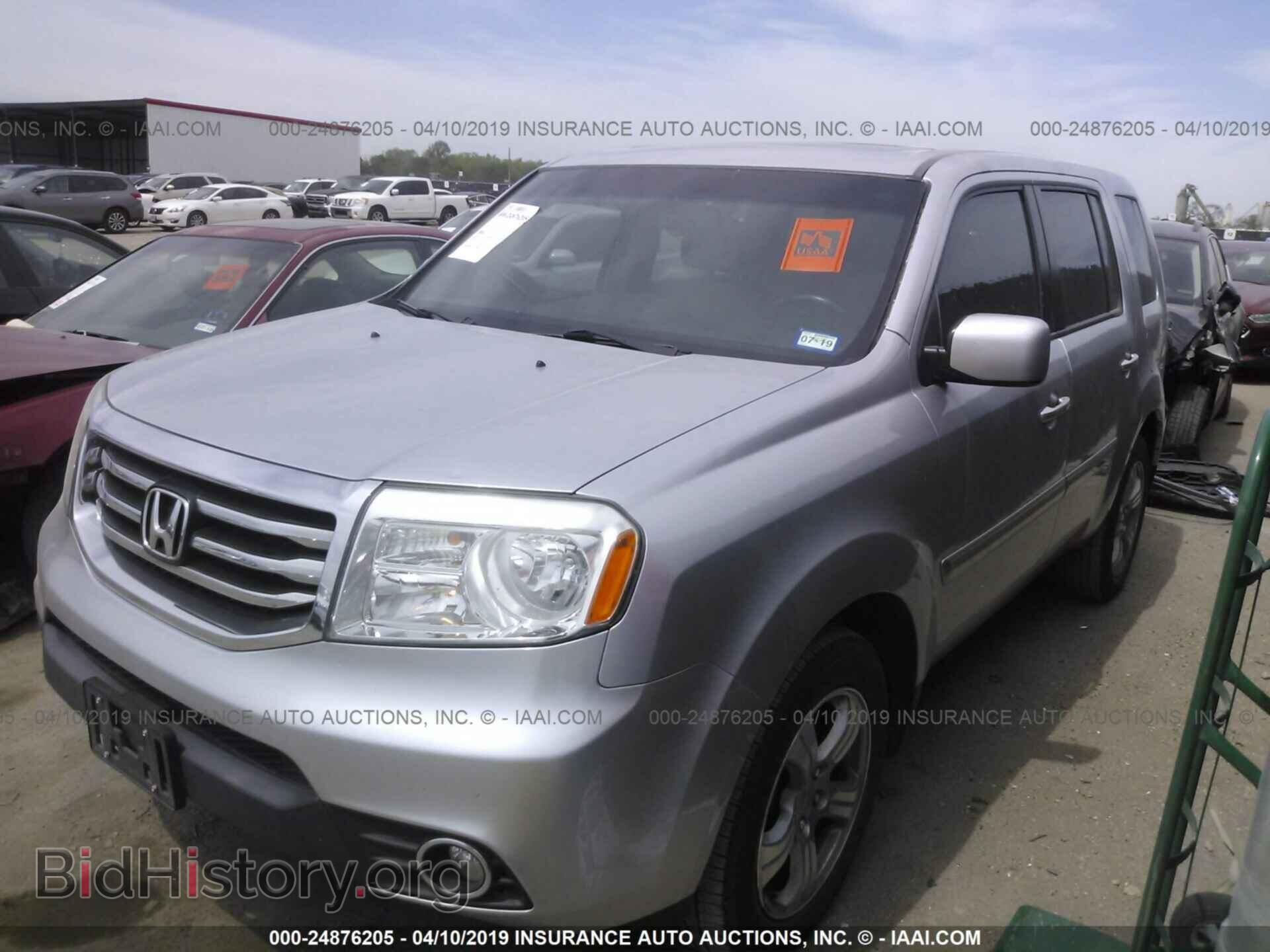 2013 HONDA PILOT - VIN: 5FNYF3H50DB033168 - Фото 2
