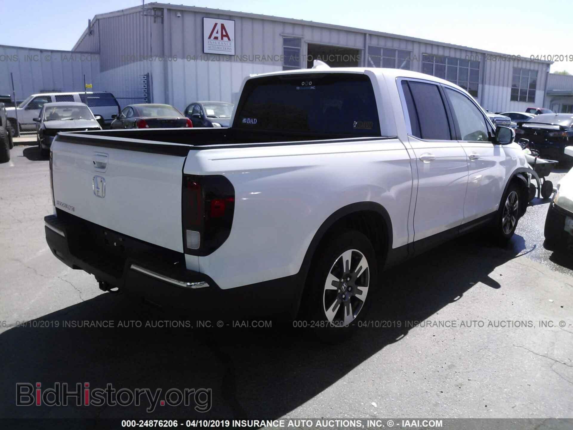 2017 HONDA RIDGELINE - VIN: 5FPYK2F52HB011758 - Фото 4