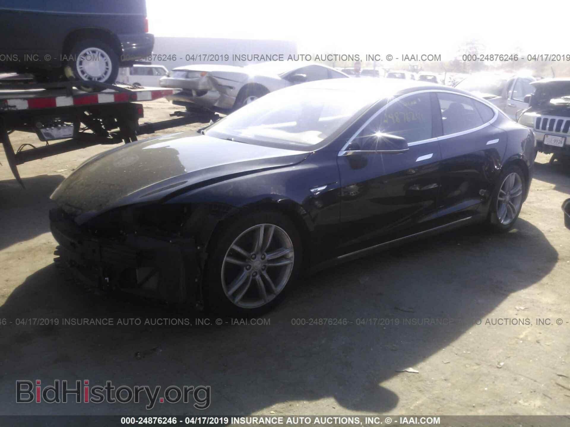 2015 TESLA MODEL S - VIN: 5YJSA1E20FF120316 - Фото 2