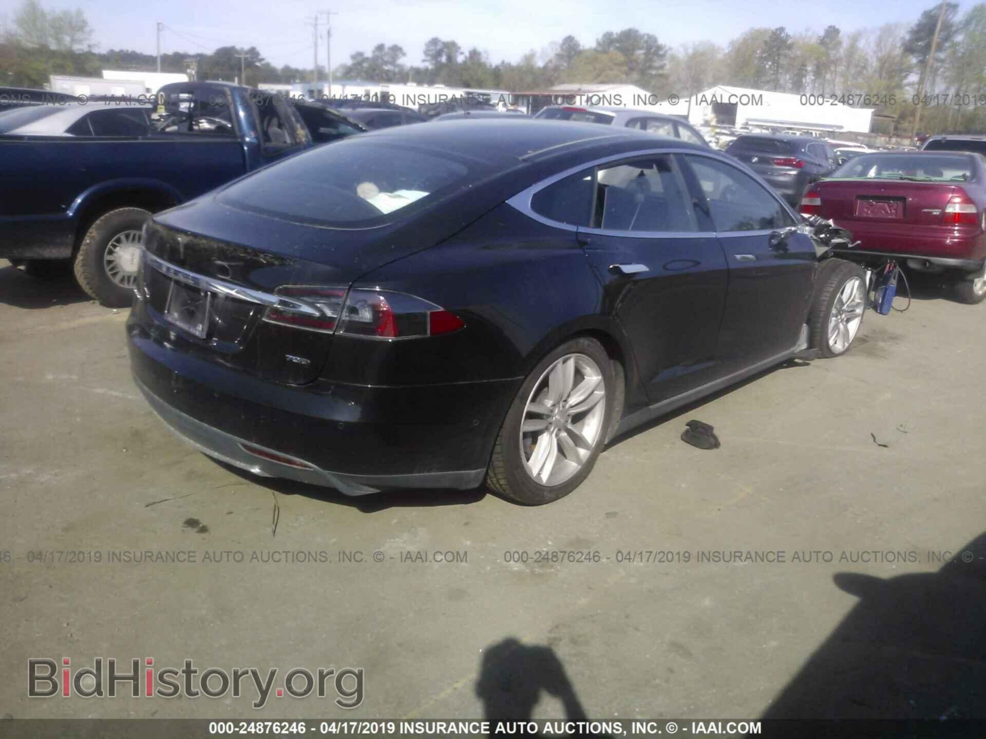 2015 TESLA MODEL S - VIN: 5YJSA1E20FF120316 - Фото 4