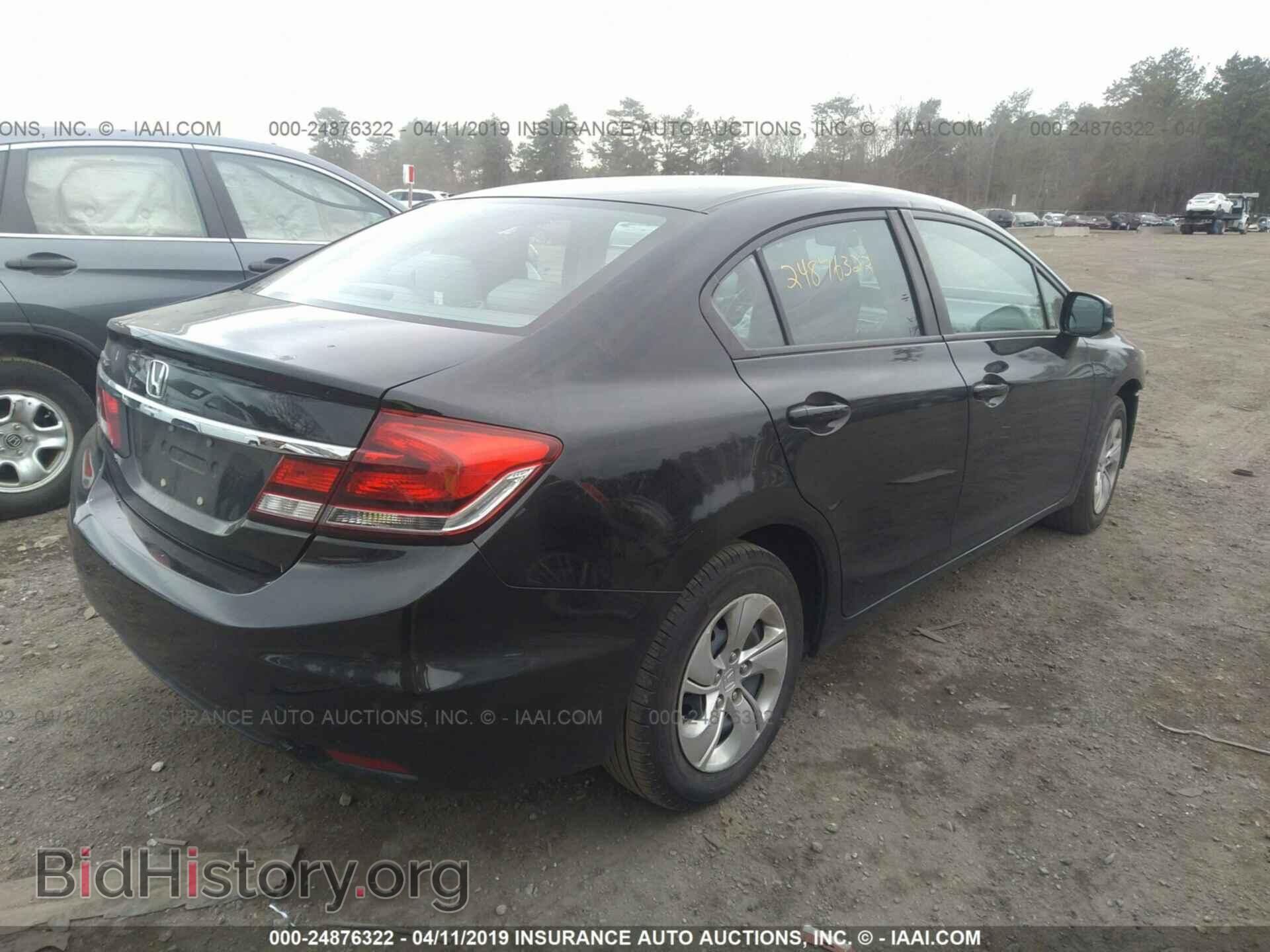2013 HONDA CIVIC - VIN: 19XFB2F5XDE211271 - Фото 4