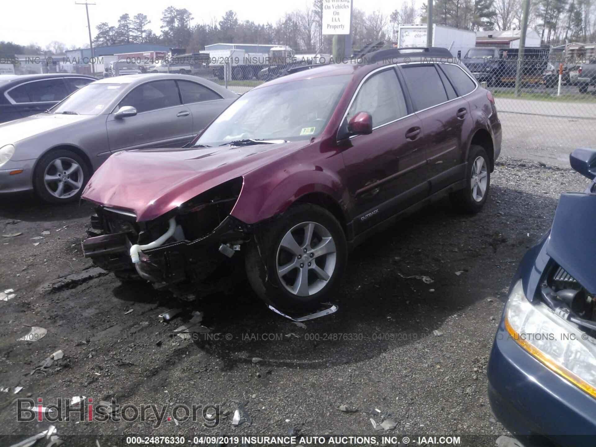 2014 SUBARU OUTBACK - VIN: 4S4BRBLC4E3275775 - Фото 2