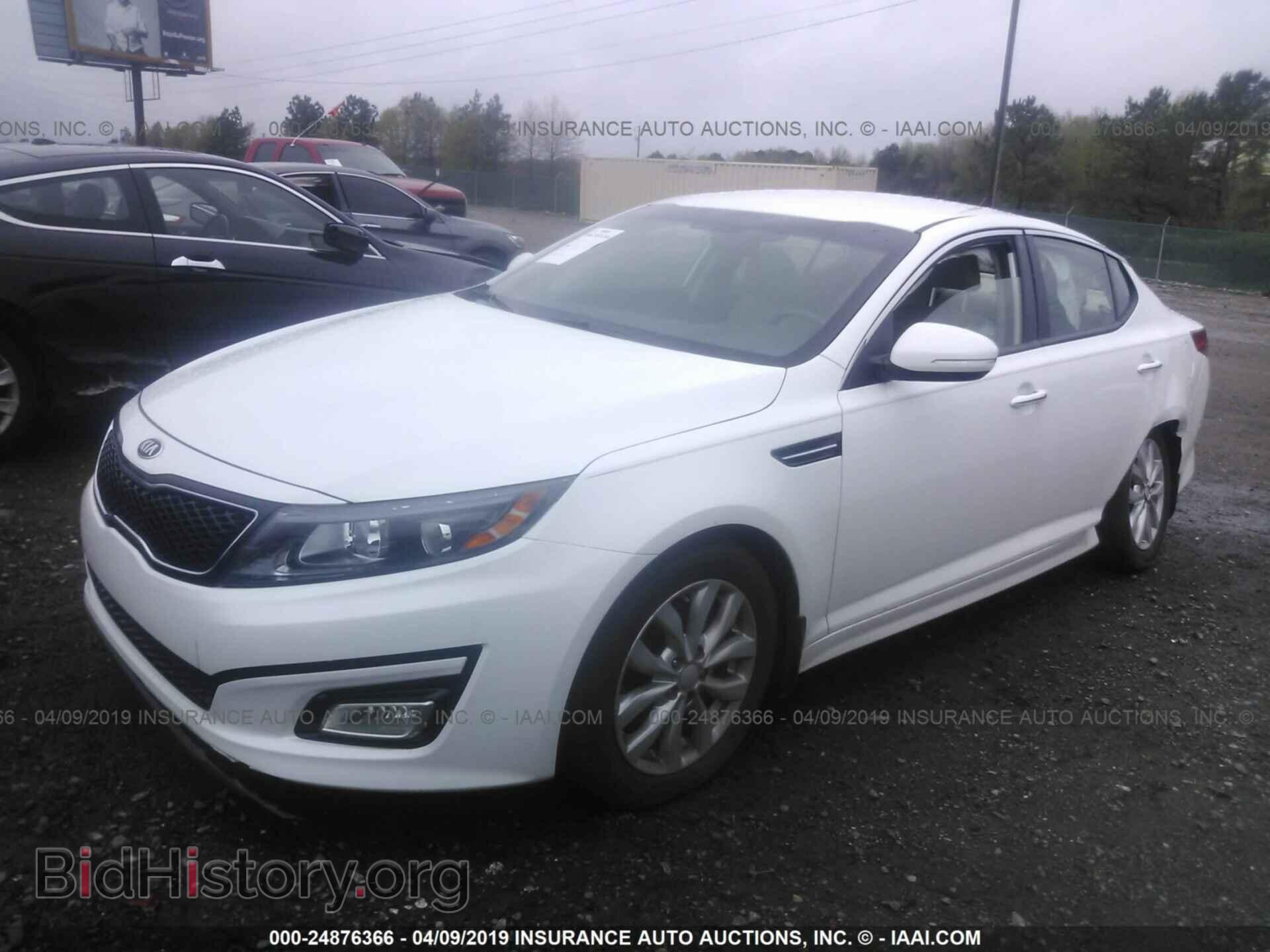 2015 KIA OPTIMA - VIN: 5XXGN4A71FG429786 - Photo 2