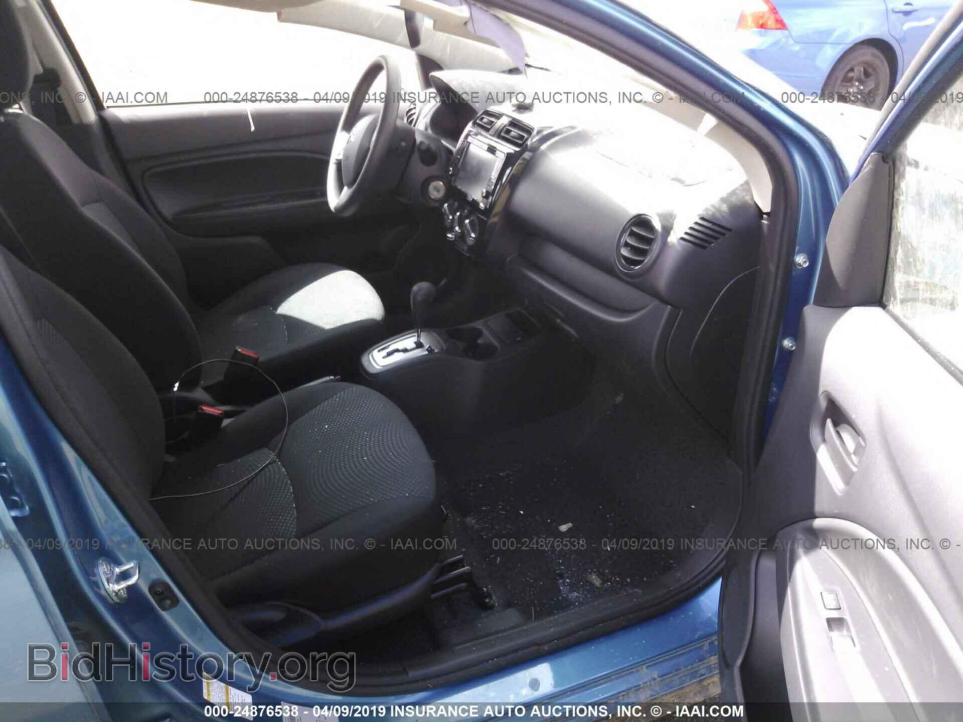 2019 MITSUBISHI MIRAGE - VIN: ML32F3FJ0KHF01084 - Фото 5