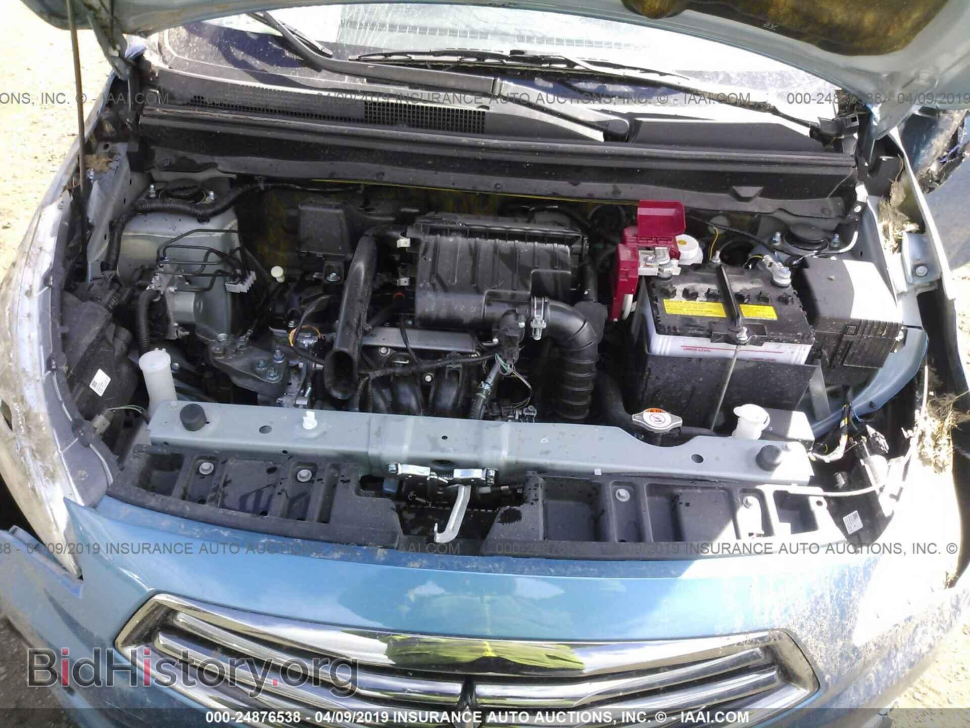 2019 MITSUBISHI MIRAGE - VIN: ML32F3FJ0KHF01084 - Фото 10