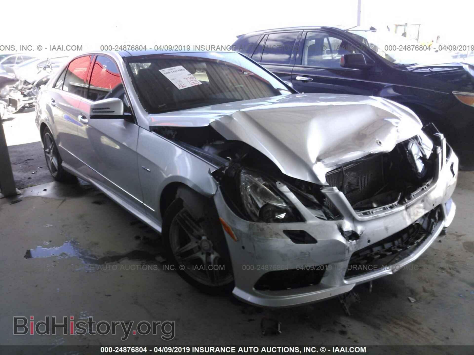 Photo WDDHF8JB7CA578195 - MERCEDES-BENZ E 2012