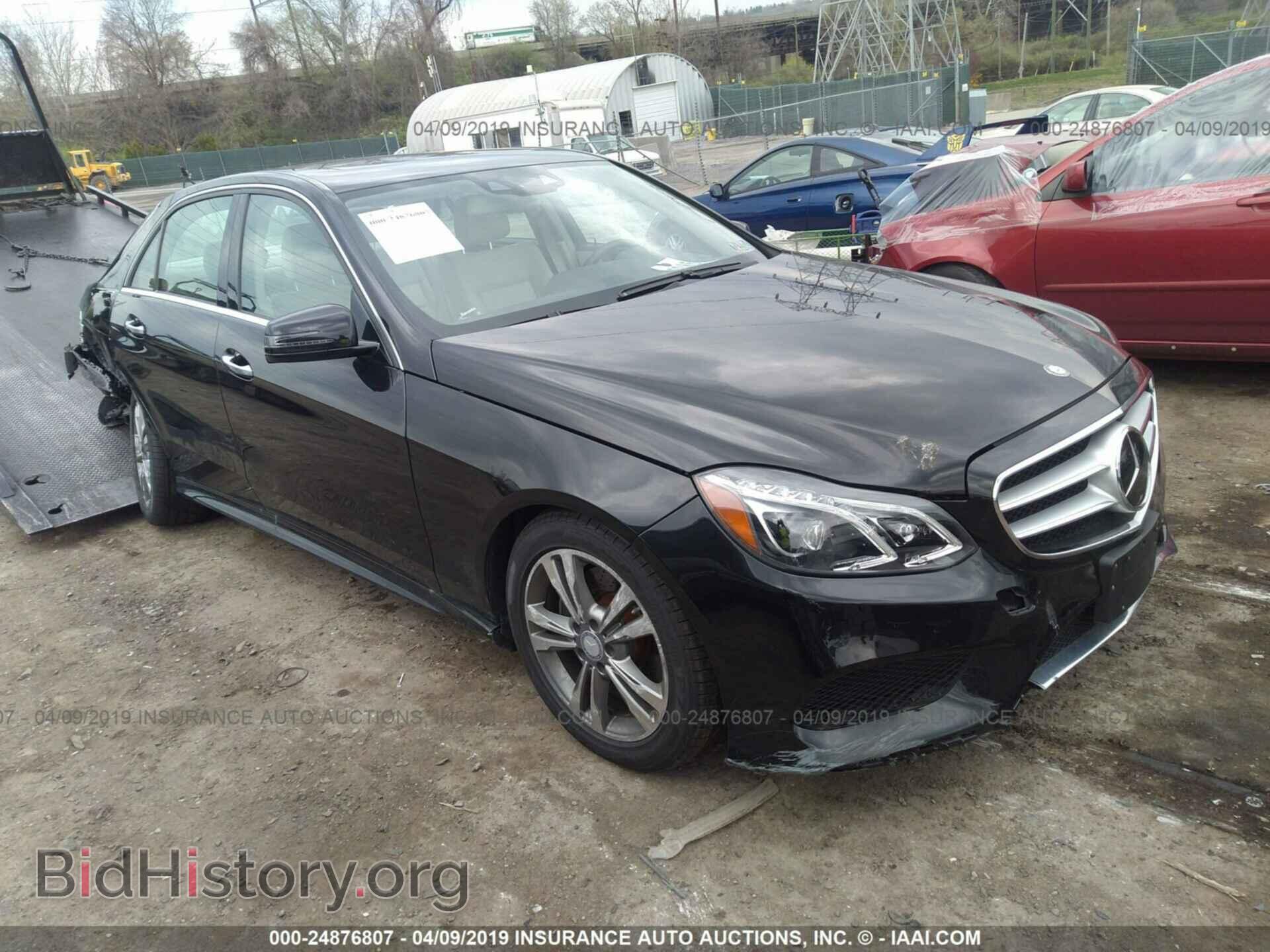 Photo WDDHF8JB4EA837129 - MERCEDES-BENZ E 2014