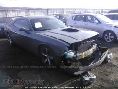 2017 Dodge CHALLENGER R/T, gray — VIN 2C3CDZBT5HH606015, IAAI