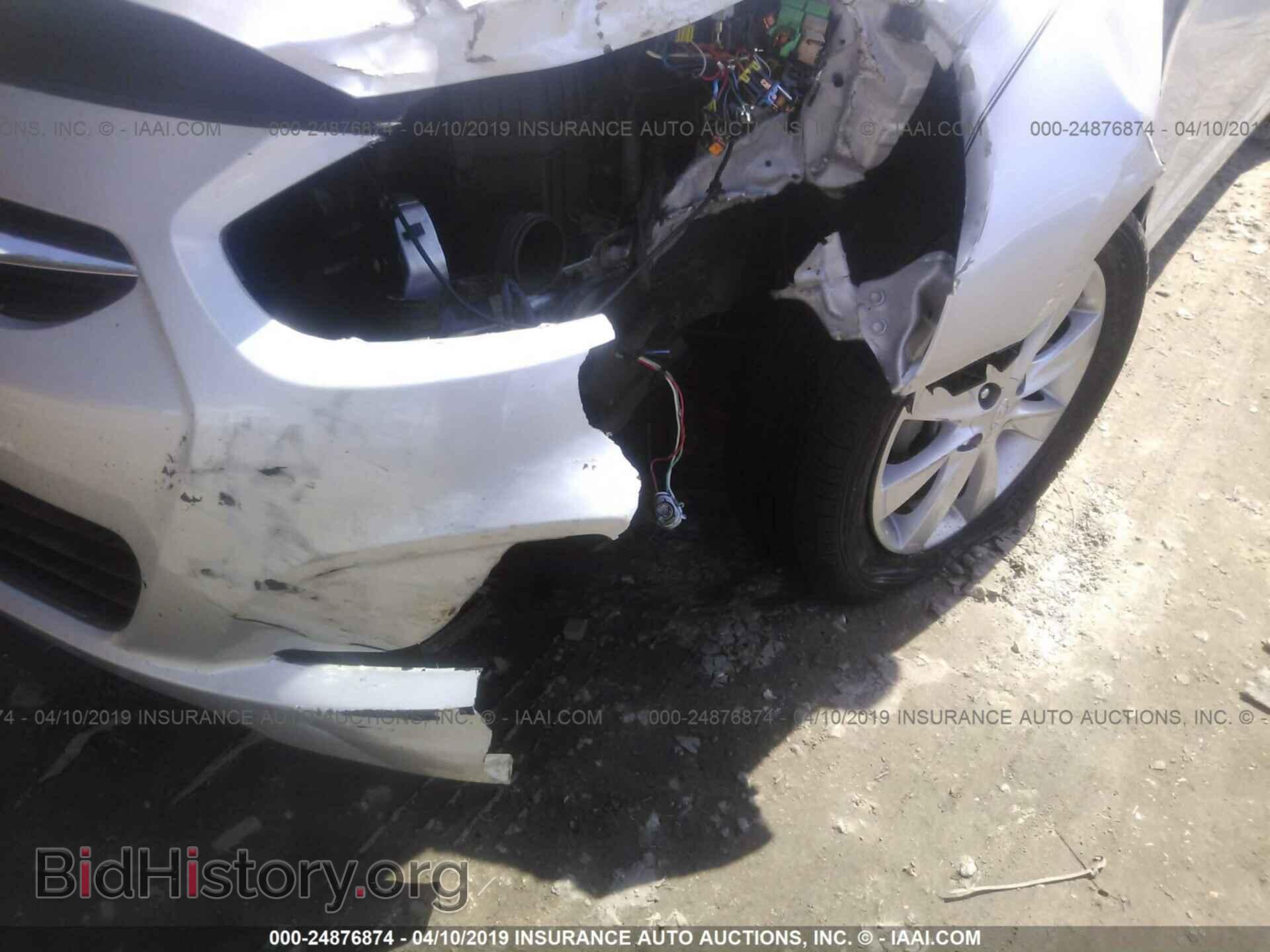 2013 HYUNDAI ACCENT - VIN: KMHCU4AE5DU316183 - Фото 6
