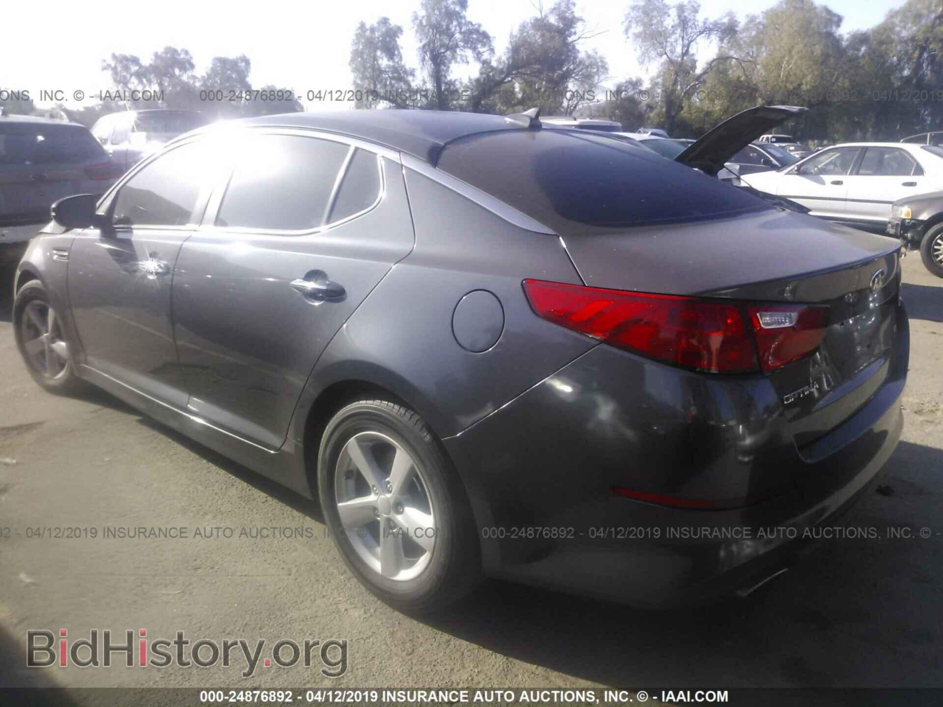 2015 KIA OPTIMA - VIN: KNAGM4A72F5630262 - Фото 3