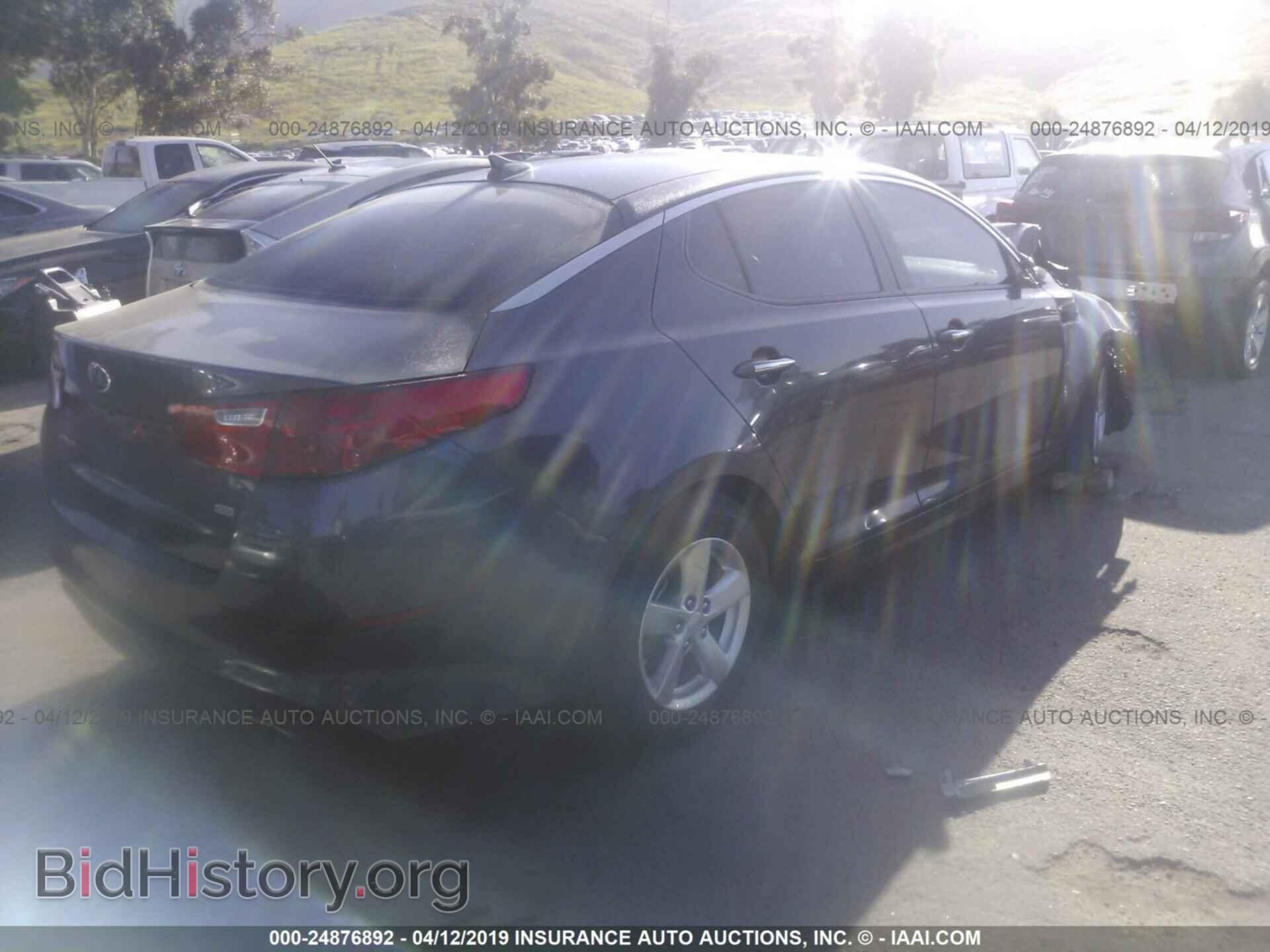 2015 KIA OPTIMA - VIN: KNAGM4A72F5630262 - Фото 4