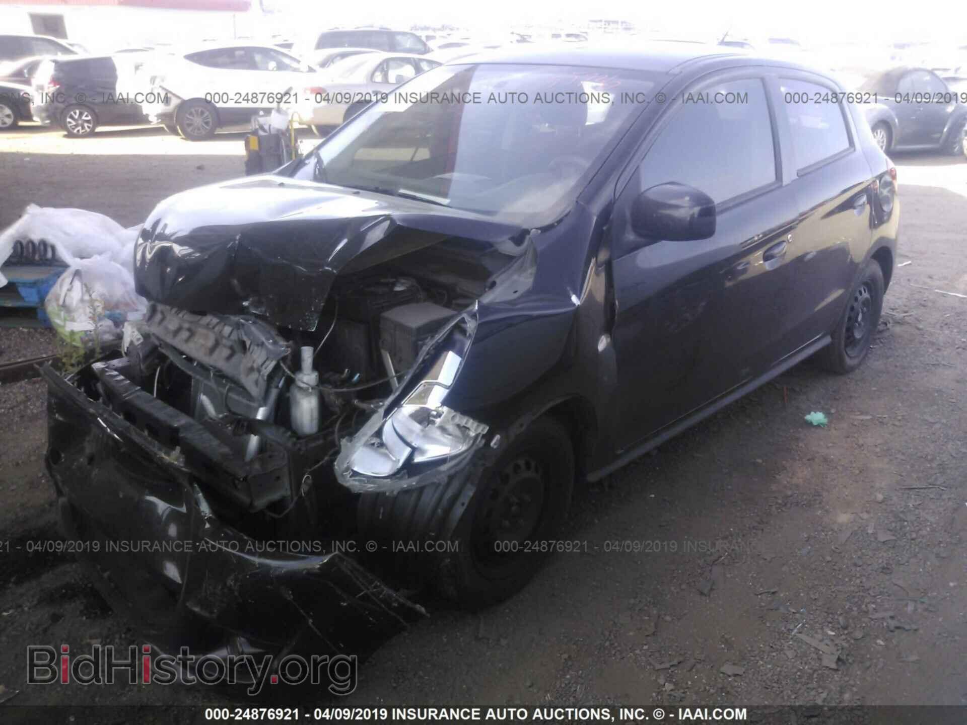 2015 MITSUBISHI MIRAGE - VIN: ML32A3HJ9FH036979 - Фото 2