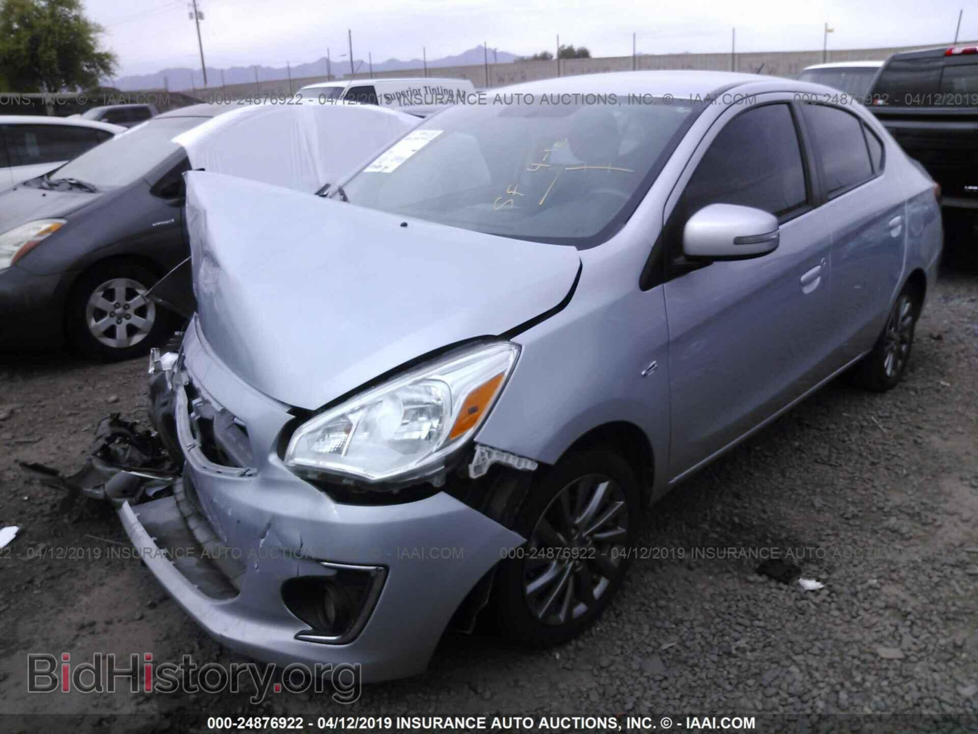 2017 MITSUBISHI MIRAGE - VIN: ML32F4FJXHHF15475 - Фото 2