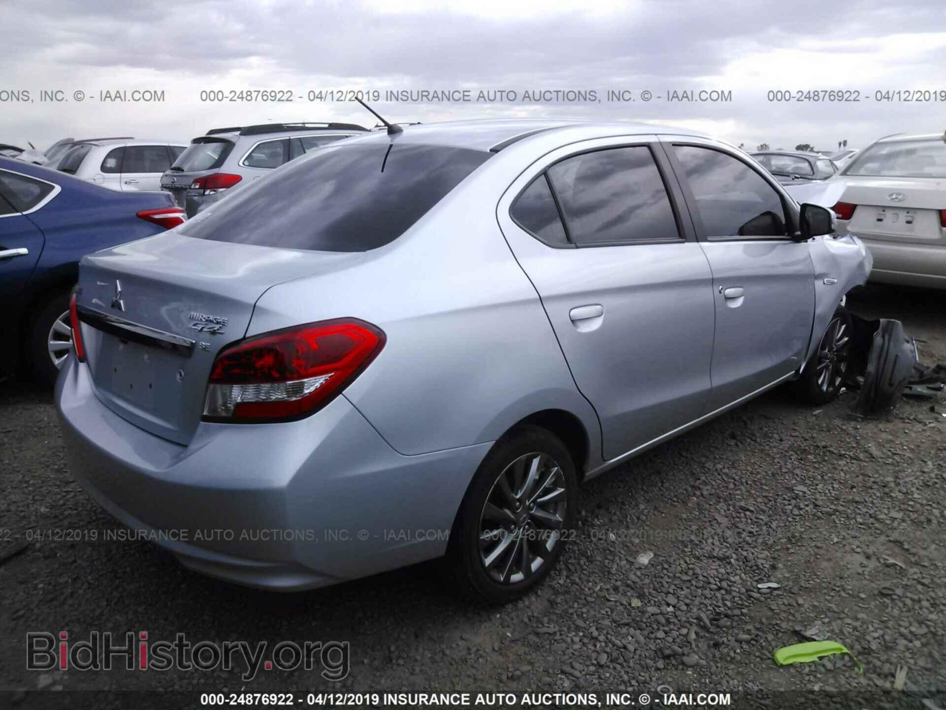 2017 MITSUBISHI MIRAGE - VIN: ML32F4FJXHHF15475 - Фото 4