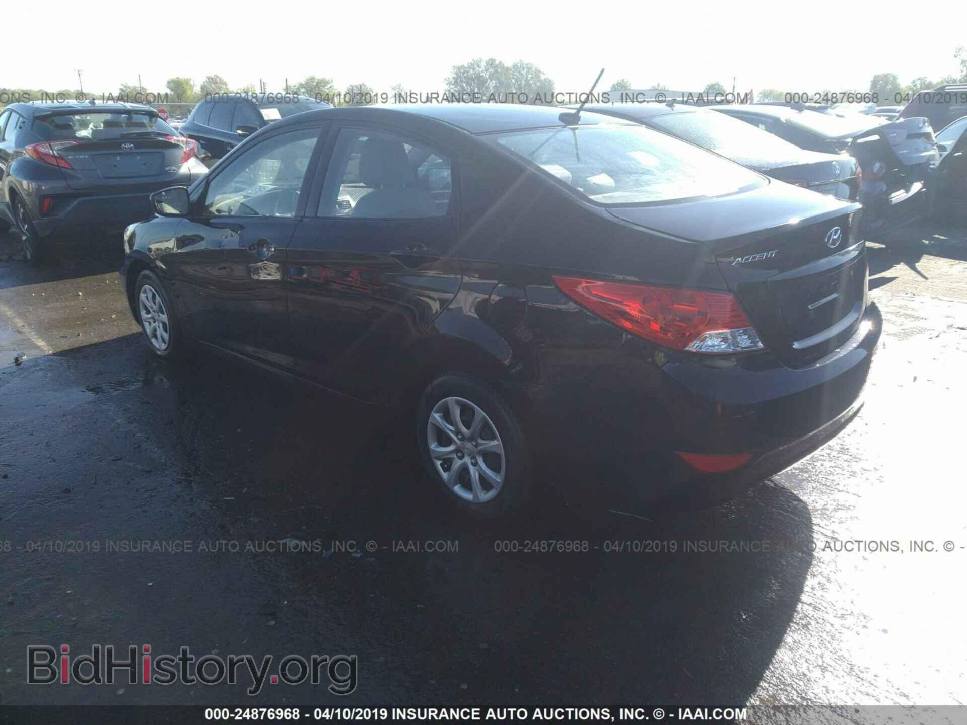 2013 HYUNDAI ACCENT - VIN: KMHCT4AE2DU584773 - Фото 3