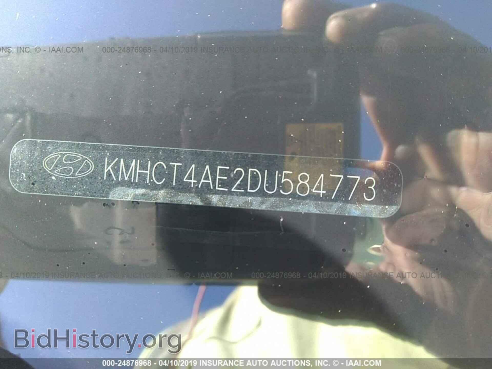 2013 HYUNDAI ACCENT - VIN: KMHCT4AE2DU584773 - Фото 9