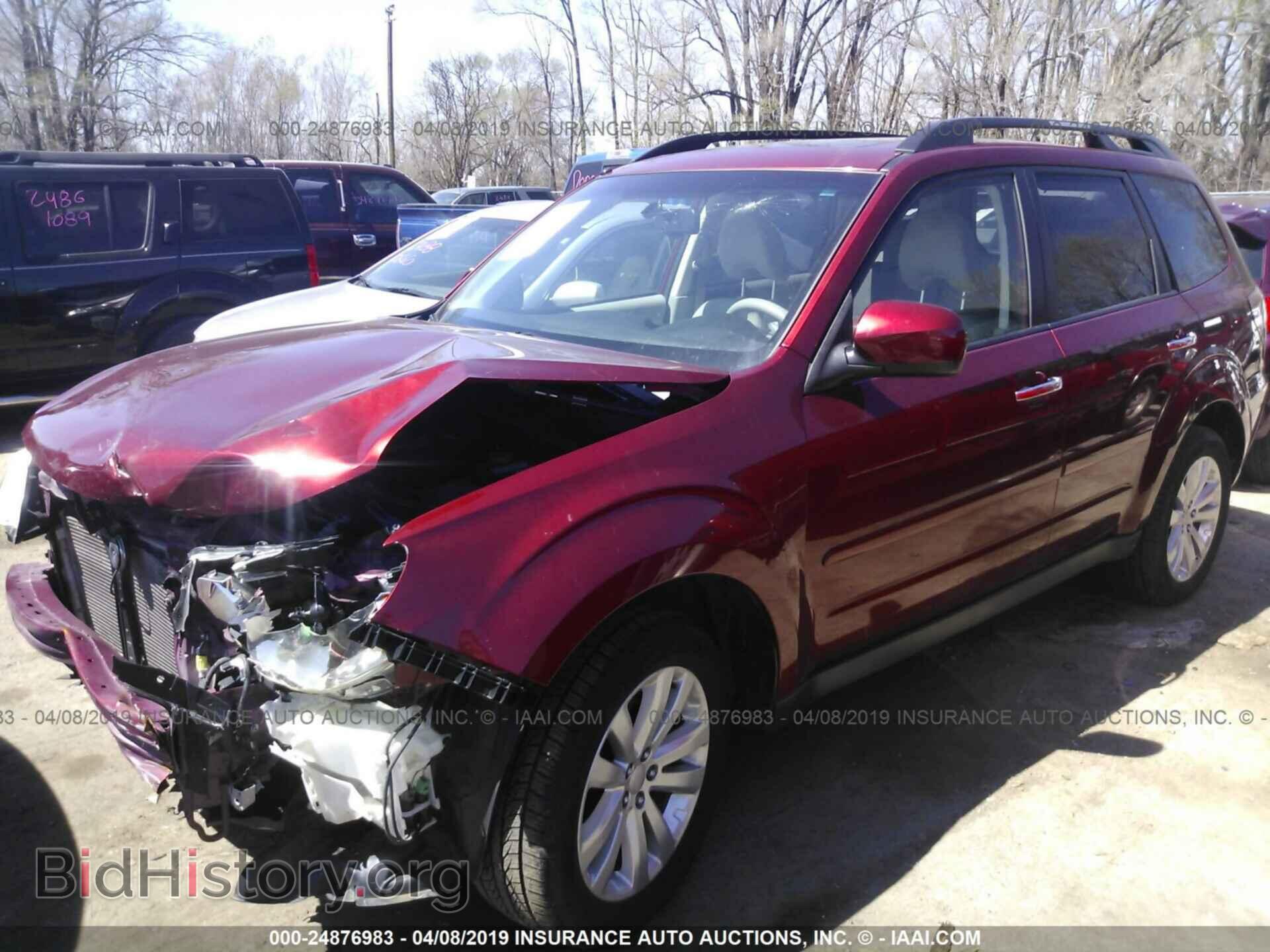 2011 SUBARU FORESTER - VIN: JF2SHBDC6BH764653 - Фото 2