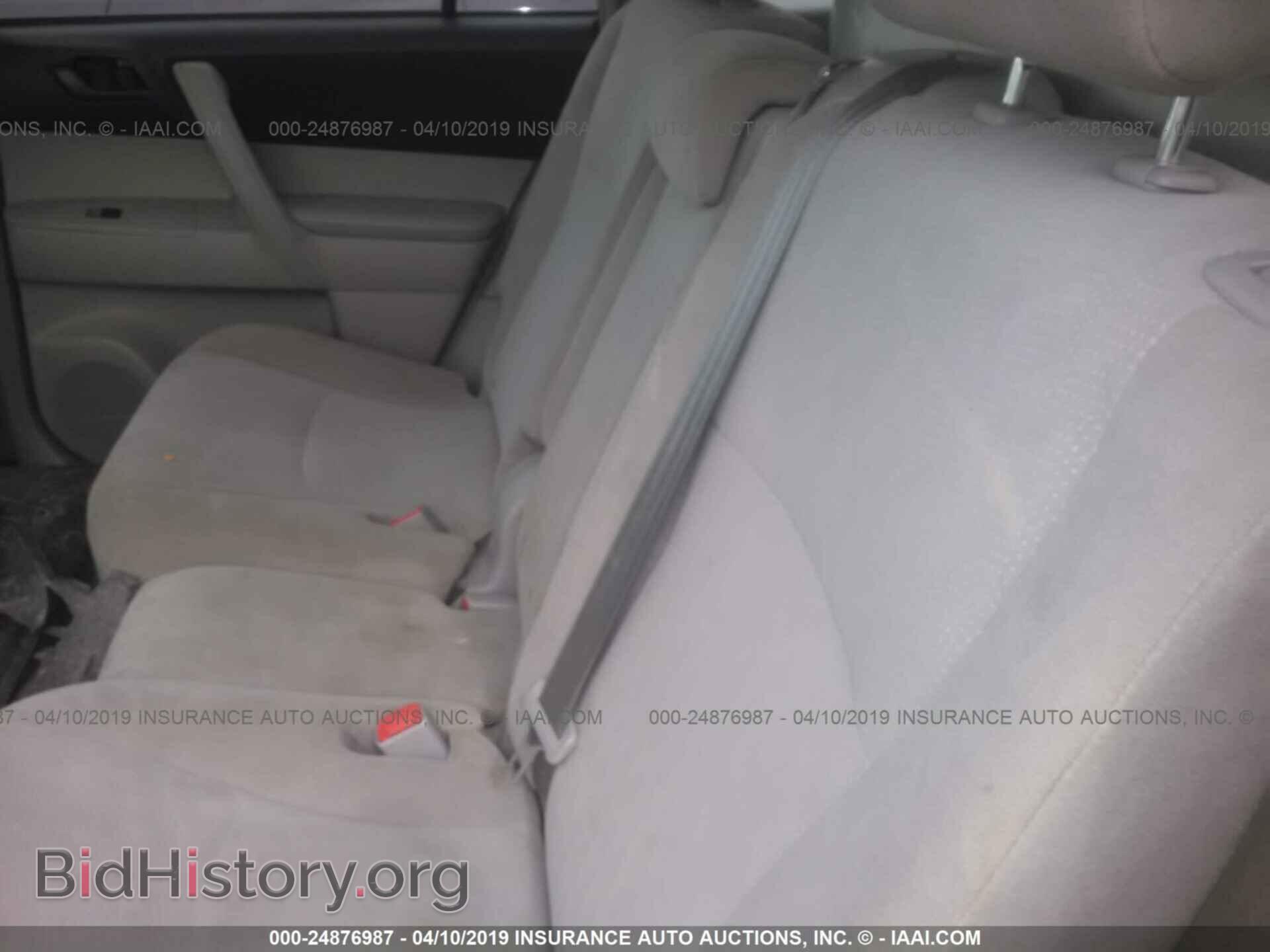2012 TOYOTA HIGHLANDER - VIN: 5TDBK3EH1CS164376 - Фото 8