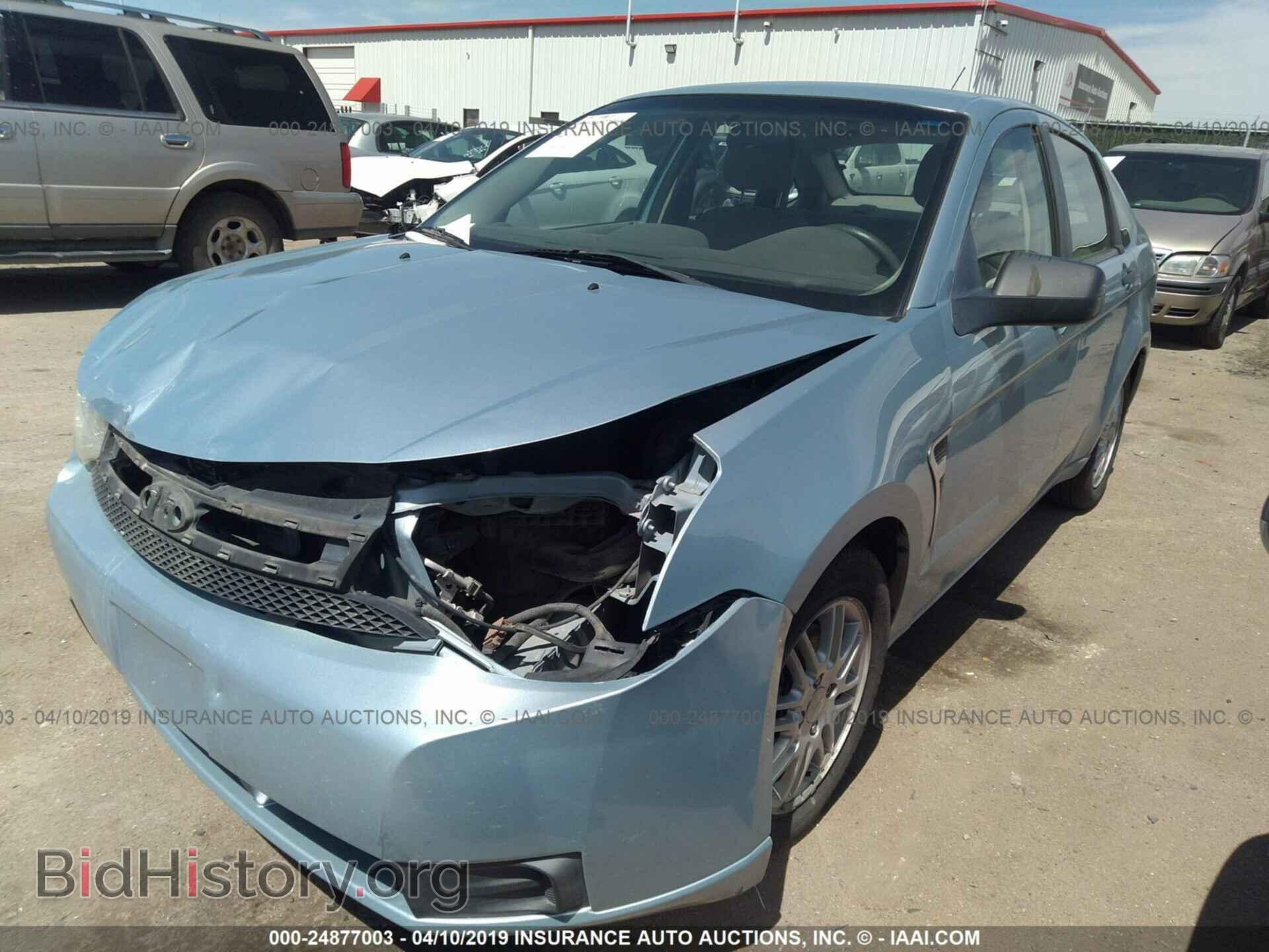 2008 FORD FOCUS - VIN: 1FAHP35N68W153954 - Фото 2