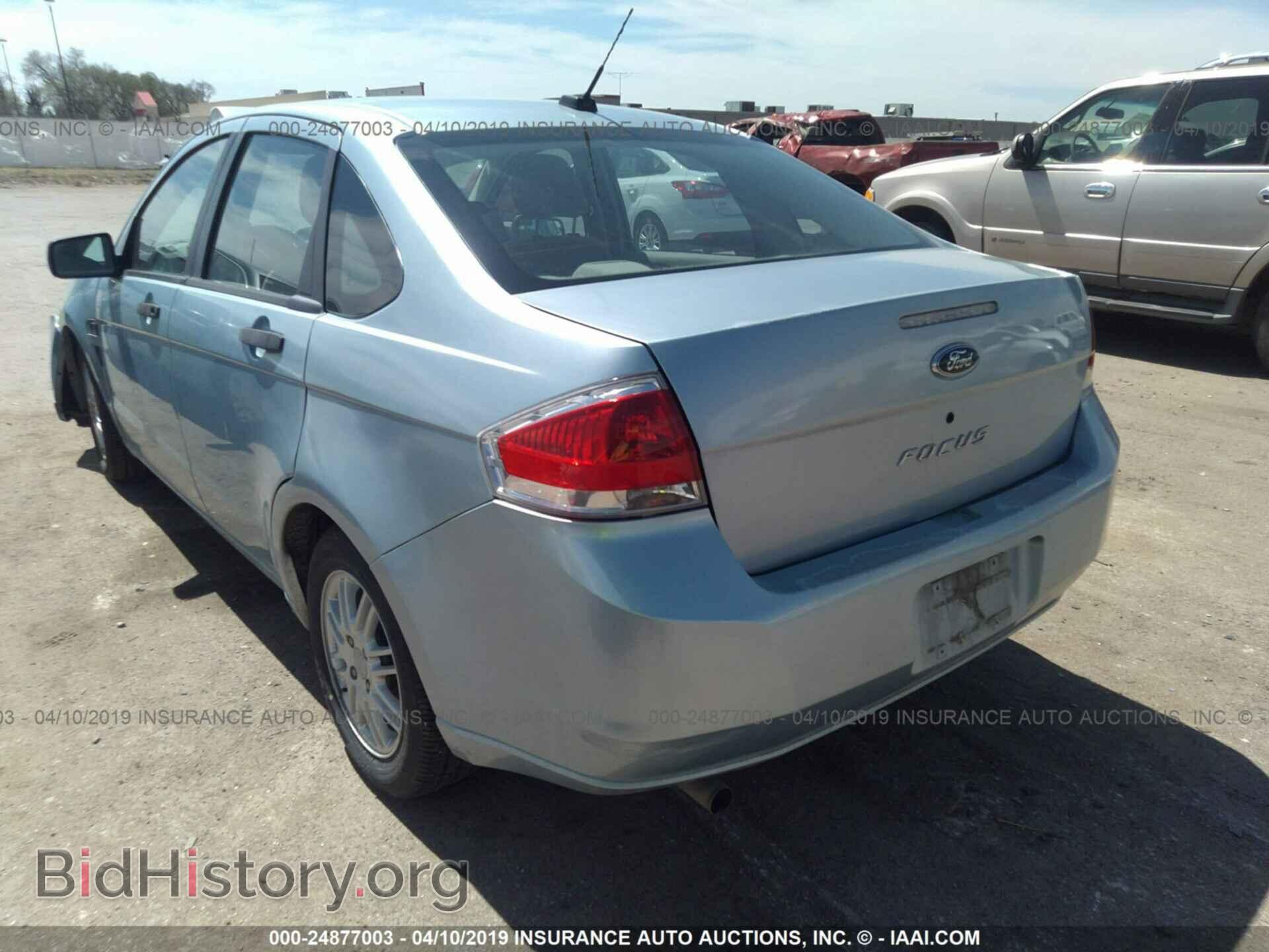 2008 FORD FOCUS - VIN: 1FAHP35N68W153954 - Фото 3