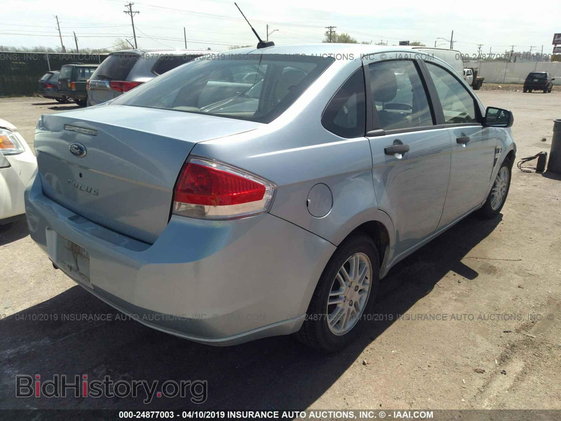 2008 FORD FOCUS - VIN: 1FAHP35N68W153954 - Фото 4