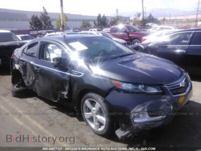 2014 Chevrolet VOLT, серый — VIN 1G1RF6E41EU164354, IAAI
