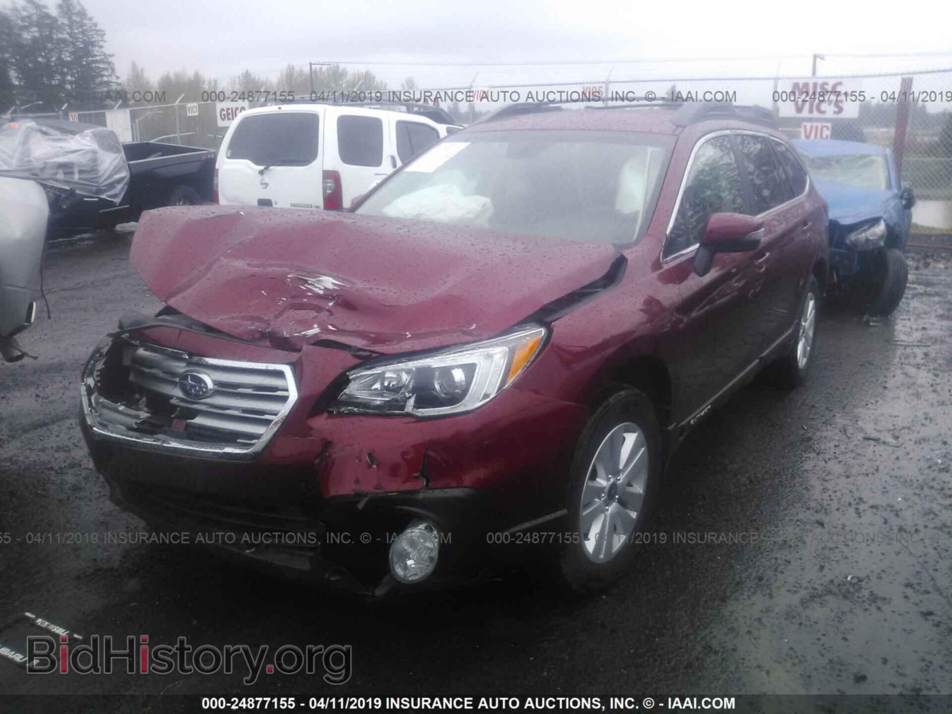 2017 SUBARU OUTBACK - VIN: 4S4BSAFC1H3428160 - Фото 2