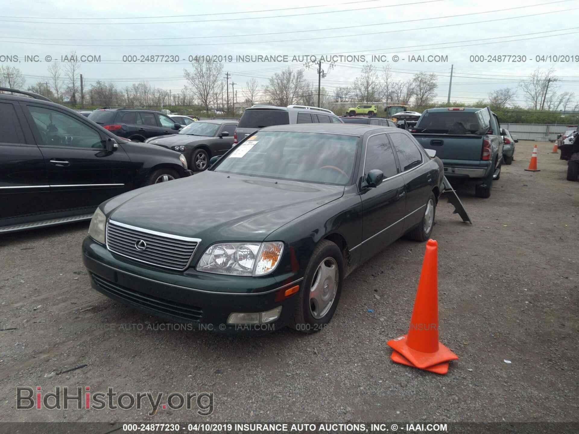 1999 LEXUS LS - VIN: JT8BH28F7X0155594 - Фото 2