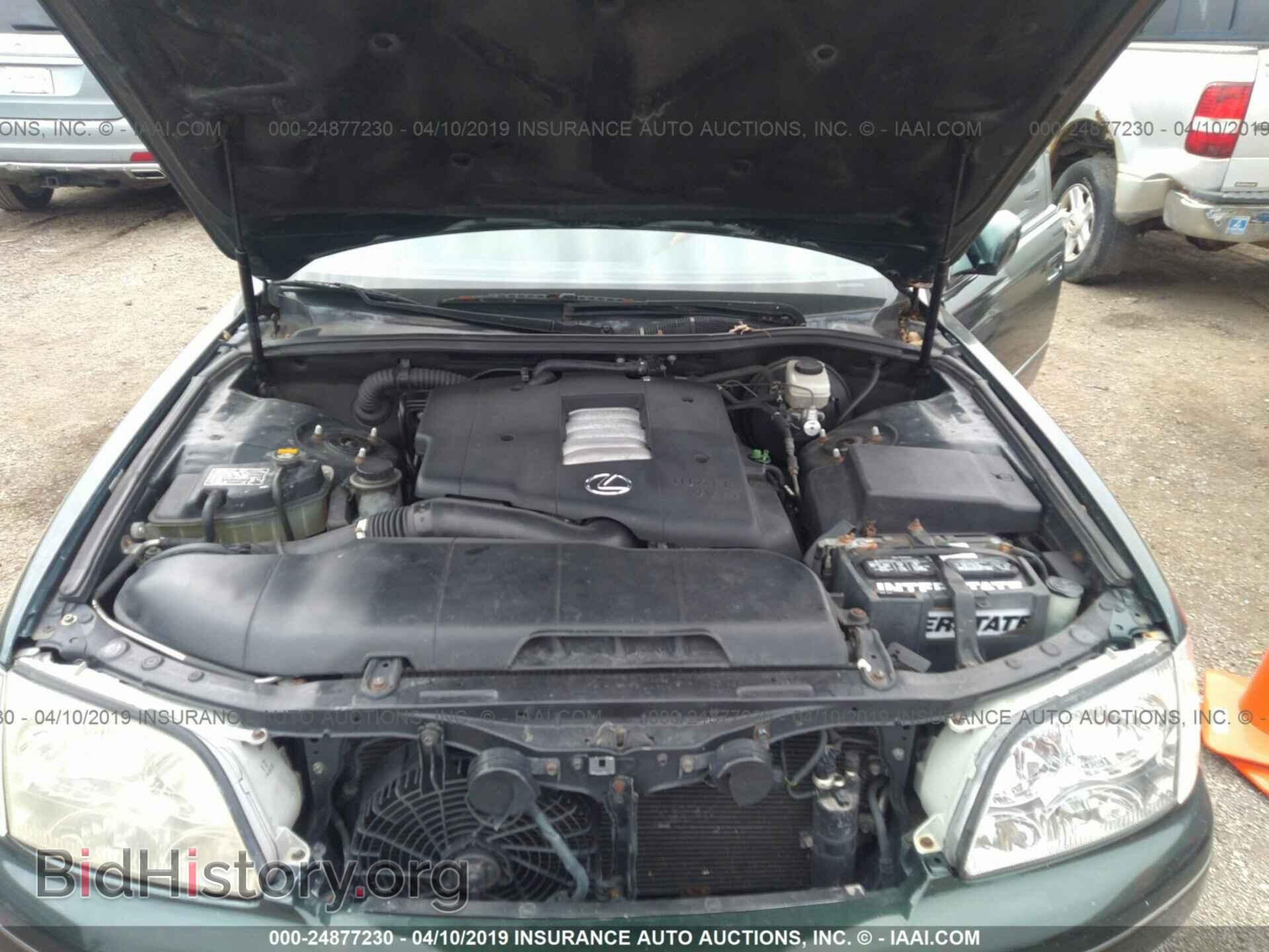 1999 LEXUS LS - VIN: JT8BH28F7X0155594 - Фото 10