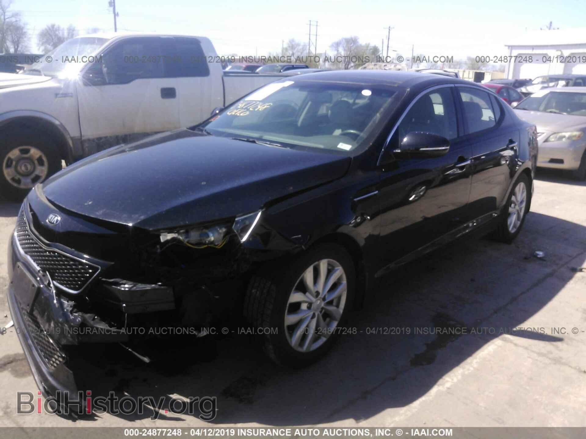 2015 KIA OPTIMA - VIN: 5XXGN4A70FG407066 - Фото 2
