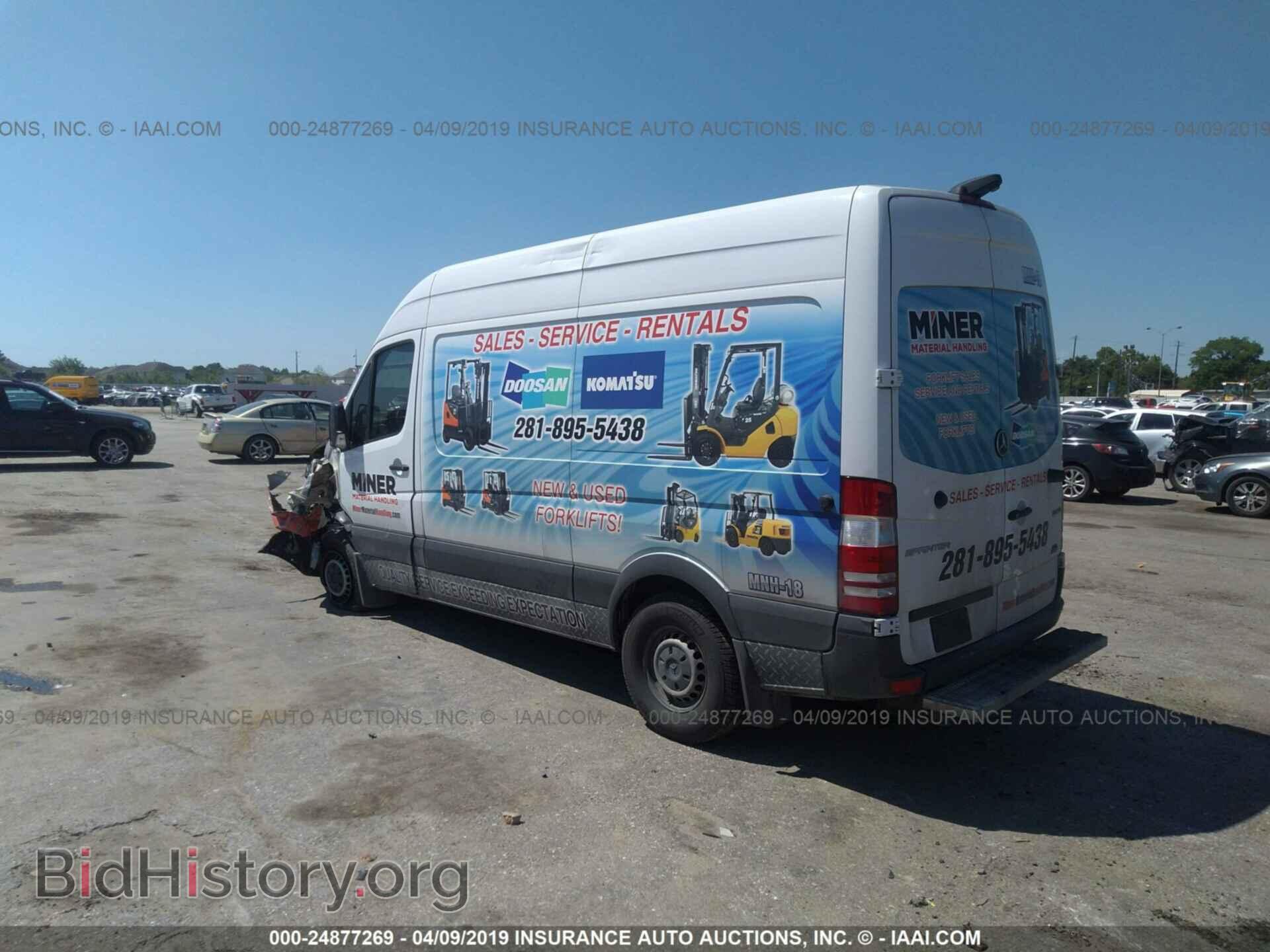 2017 MERCEDES-BENZ SPRINTER - VIN: WD3PE7CD8HP395257 - Фото 3