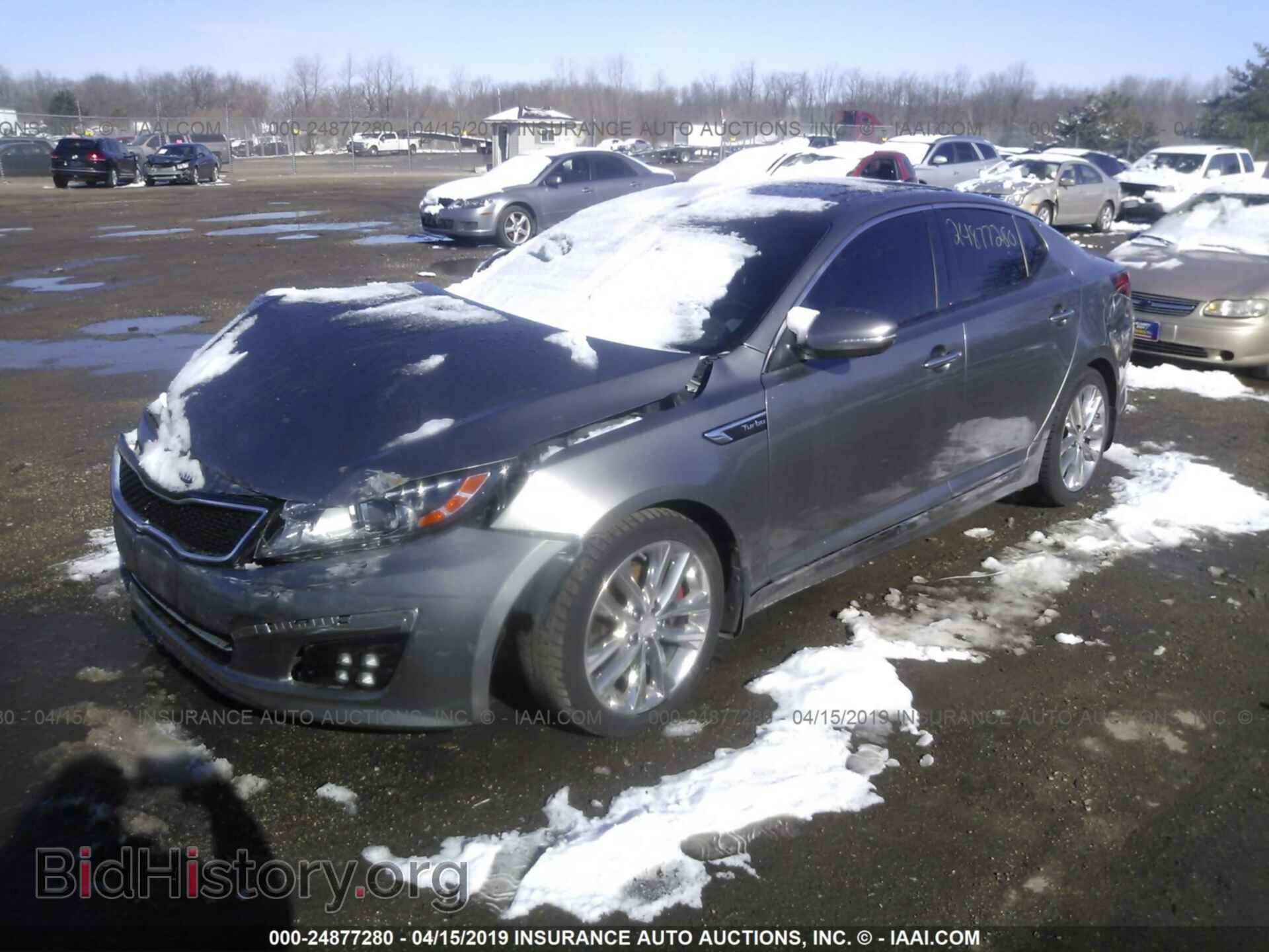 2014 KIA OPTIMA - VIN: 5XXGR4A64EG290781 - Фото 2