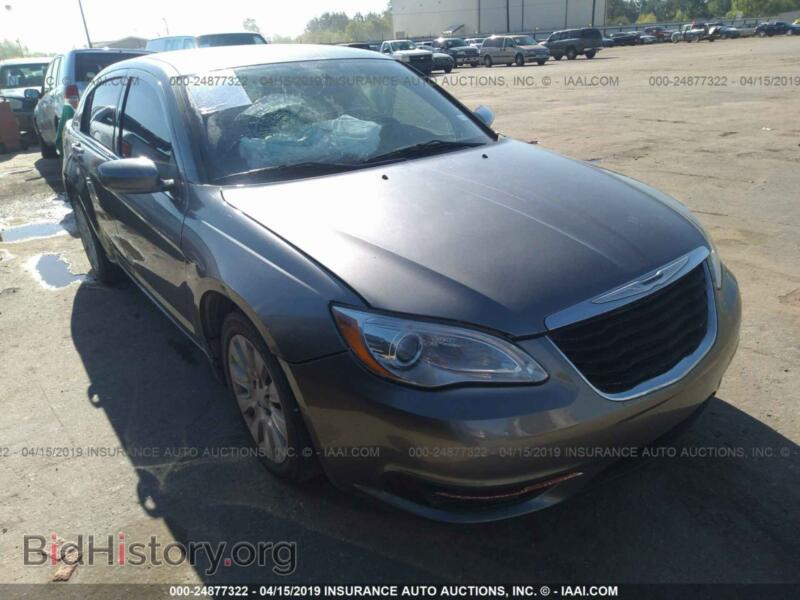2012 Chrysler 200 LX (VIN 1C3CCBAB5CN104253) — photo 1 of 10, IAAI, damage: left rear