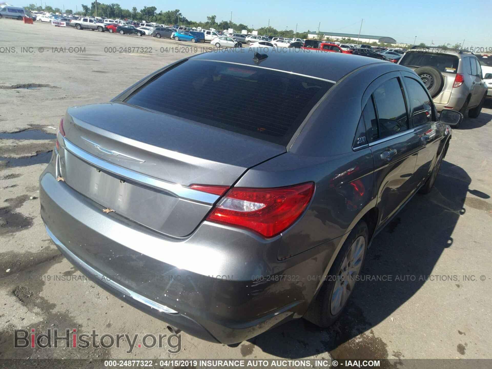 2012 CHRYSLER 200 - VIN: 1C3CCBAB5CN104253 - Фото 4