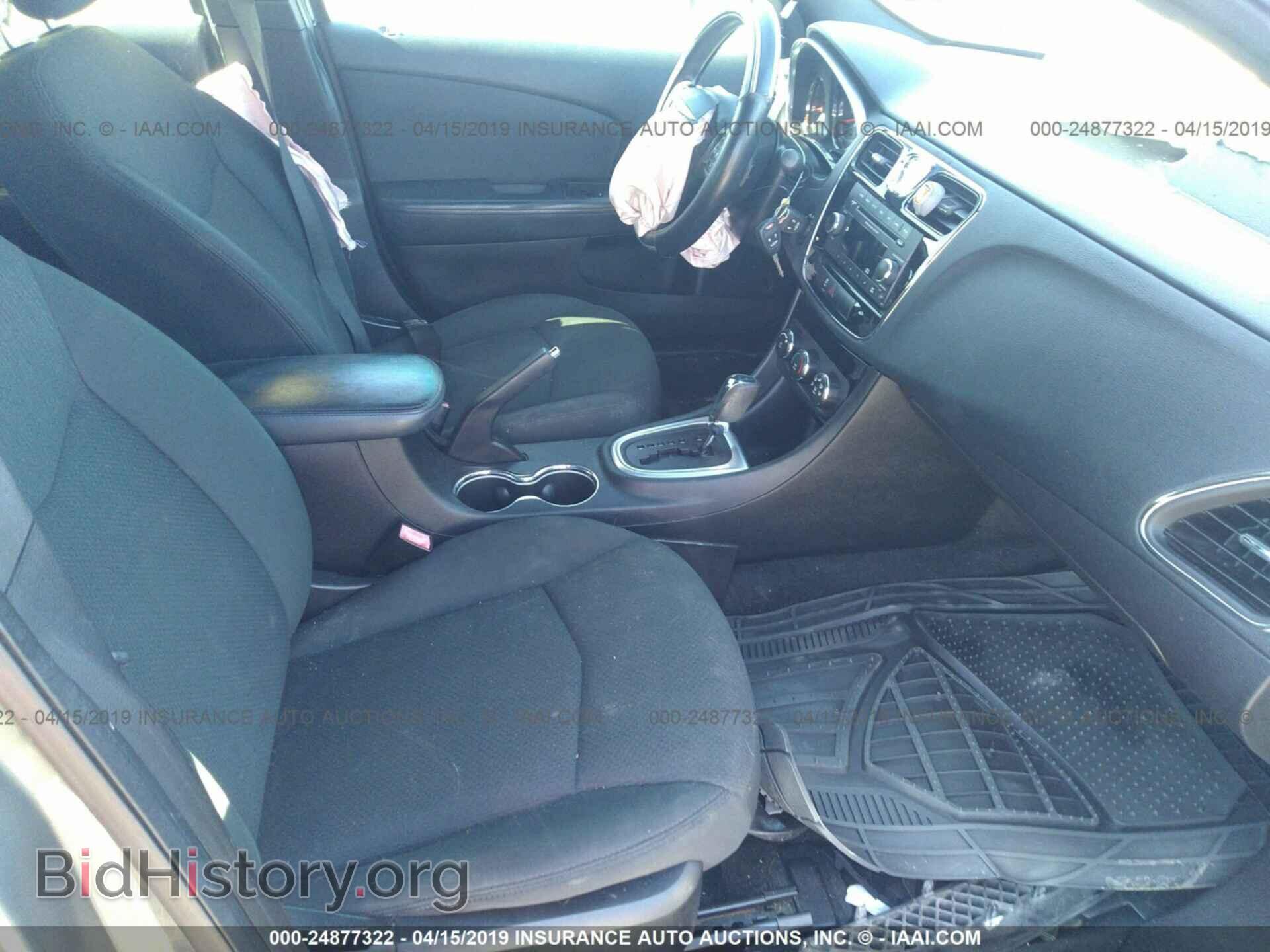 2012 CHRYSLER 200 - VIN: 1C3CCBAB5CN104253 - Фото 8