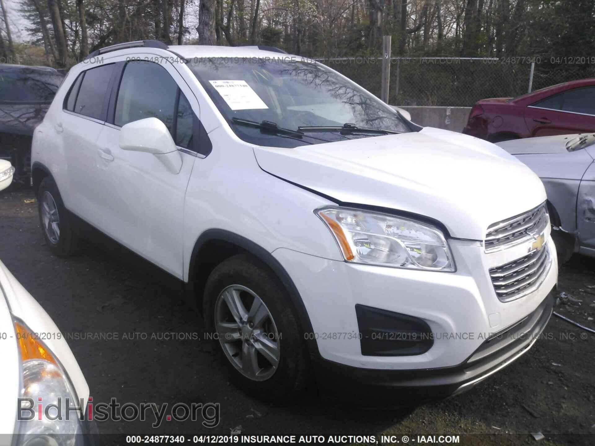 Фотография 3GNCJLSB7FL245455 - CHEVROLET TRAX 2015