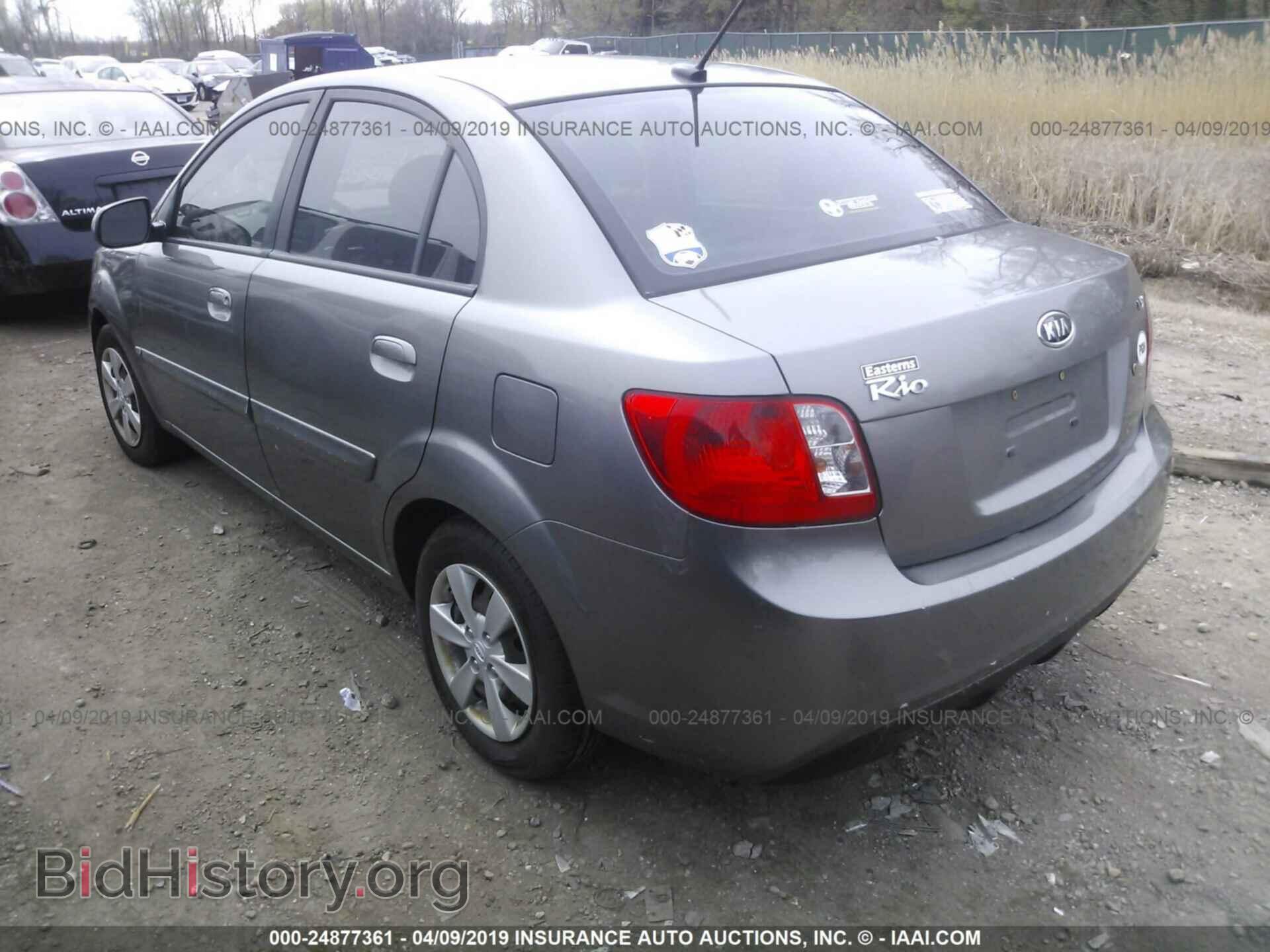 2011 KIA RIO - VIN: KNADH4A36B6753104 - Фото 3