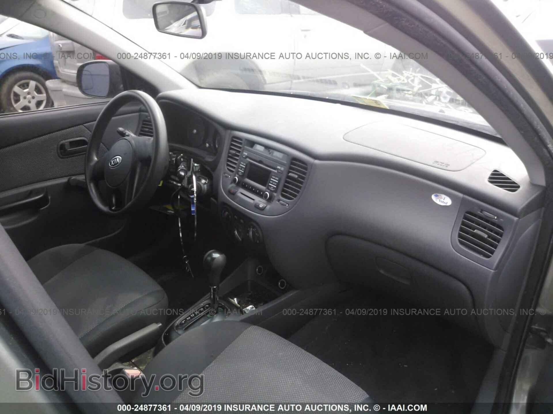 2011 KIA RIO - VIN: KNADH4A36B6753104 - Фото 5