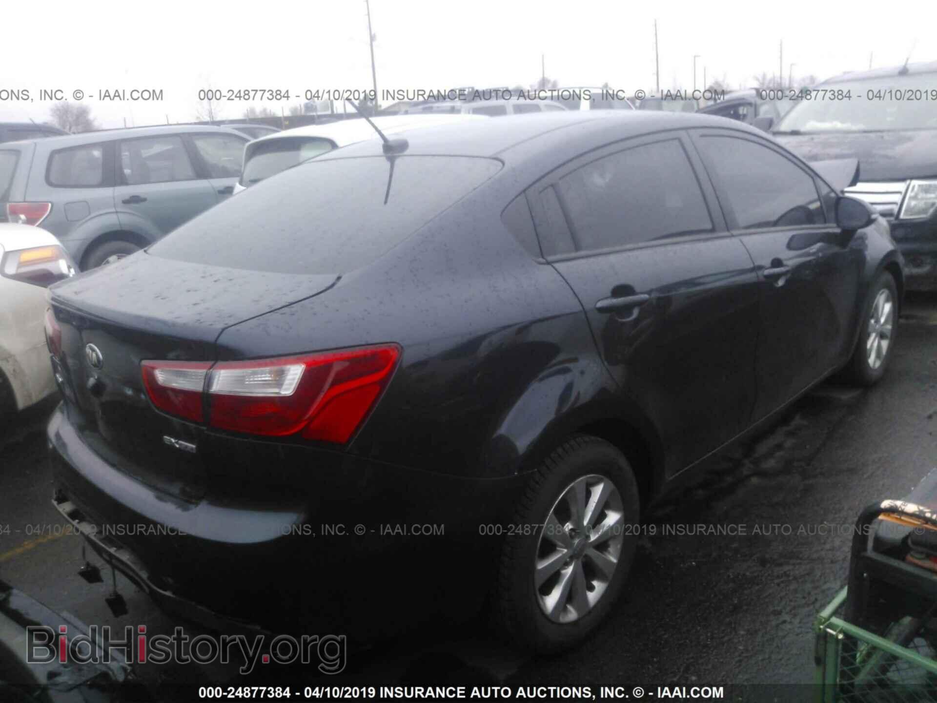 2015 KIA RIO - VIN: KNADN4A32F6453249 - Фото 4